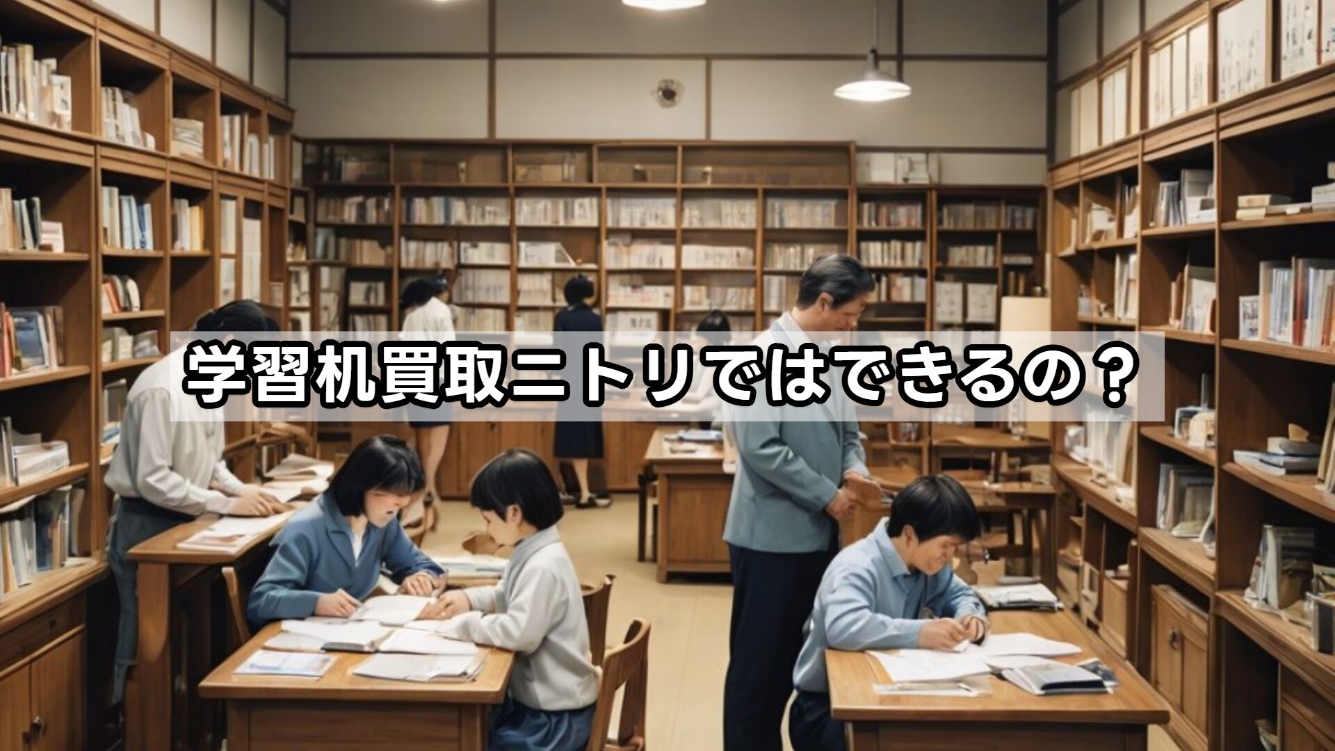 学習机買取ニトリではできるの？