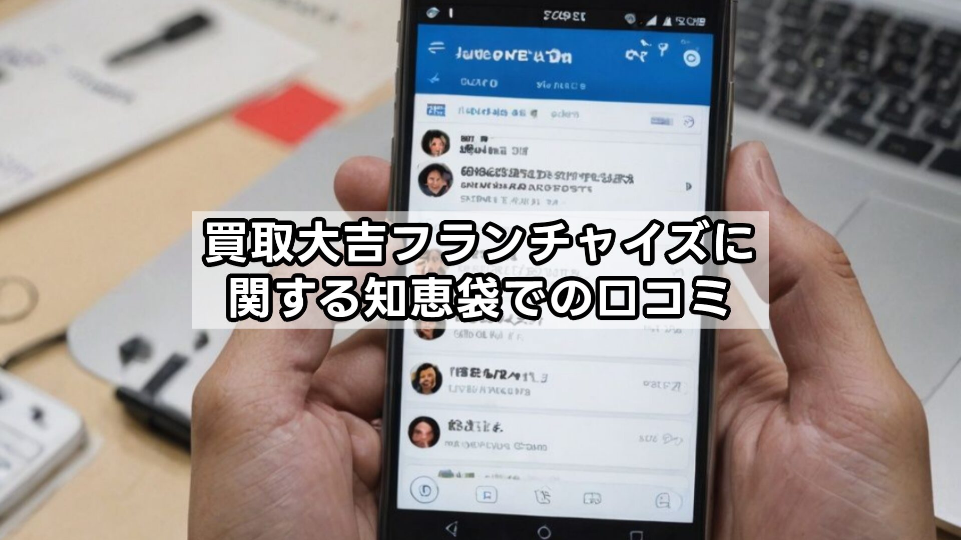 買取大吉フランチャイズに関する知恵袋での口コミ