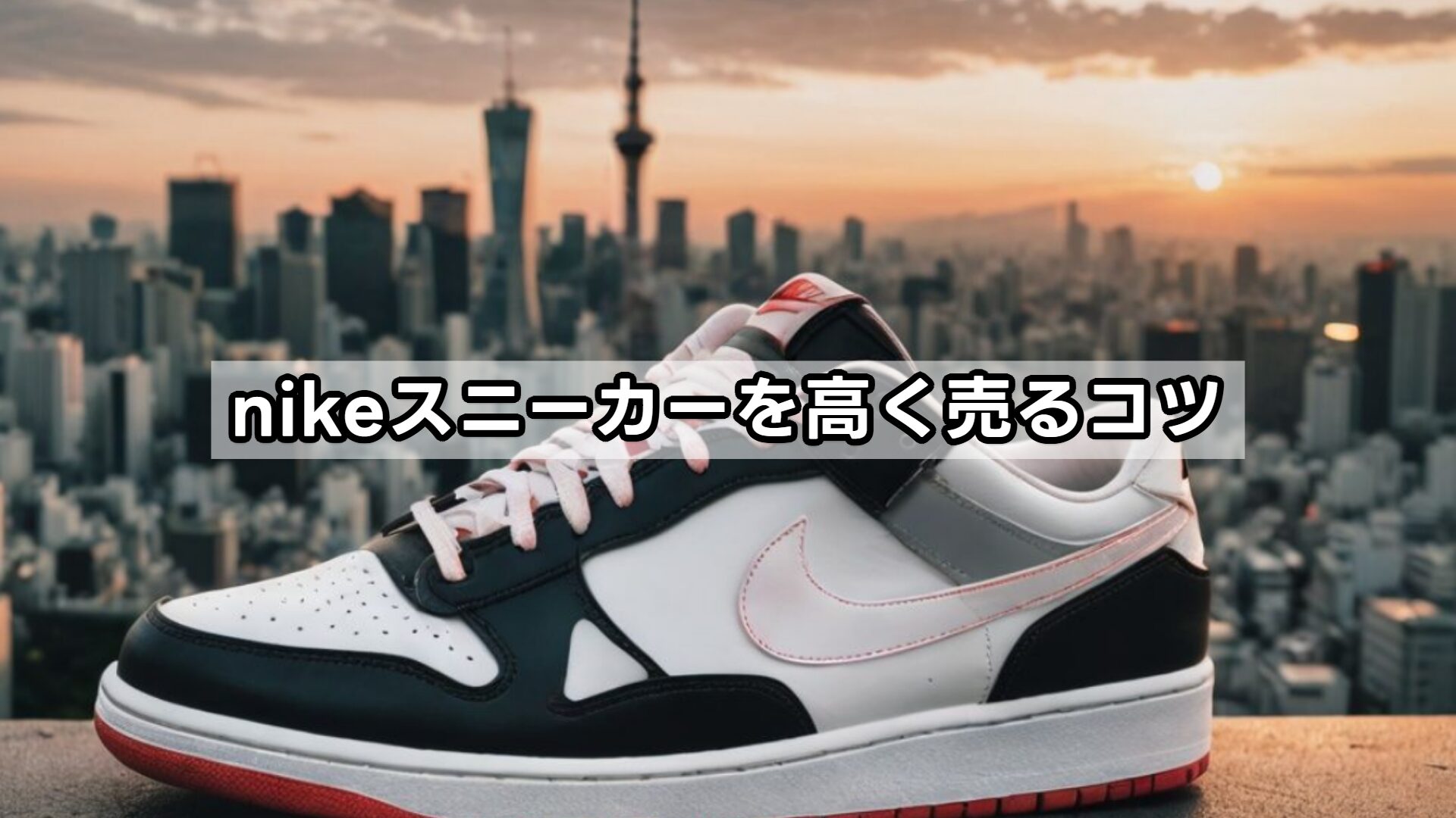 nikeスニーカーを高く売るコツ