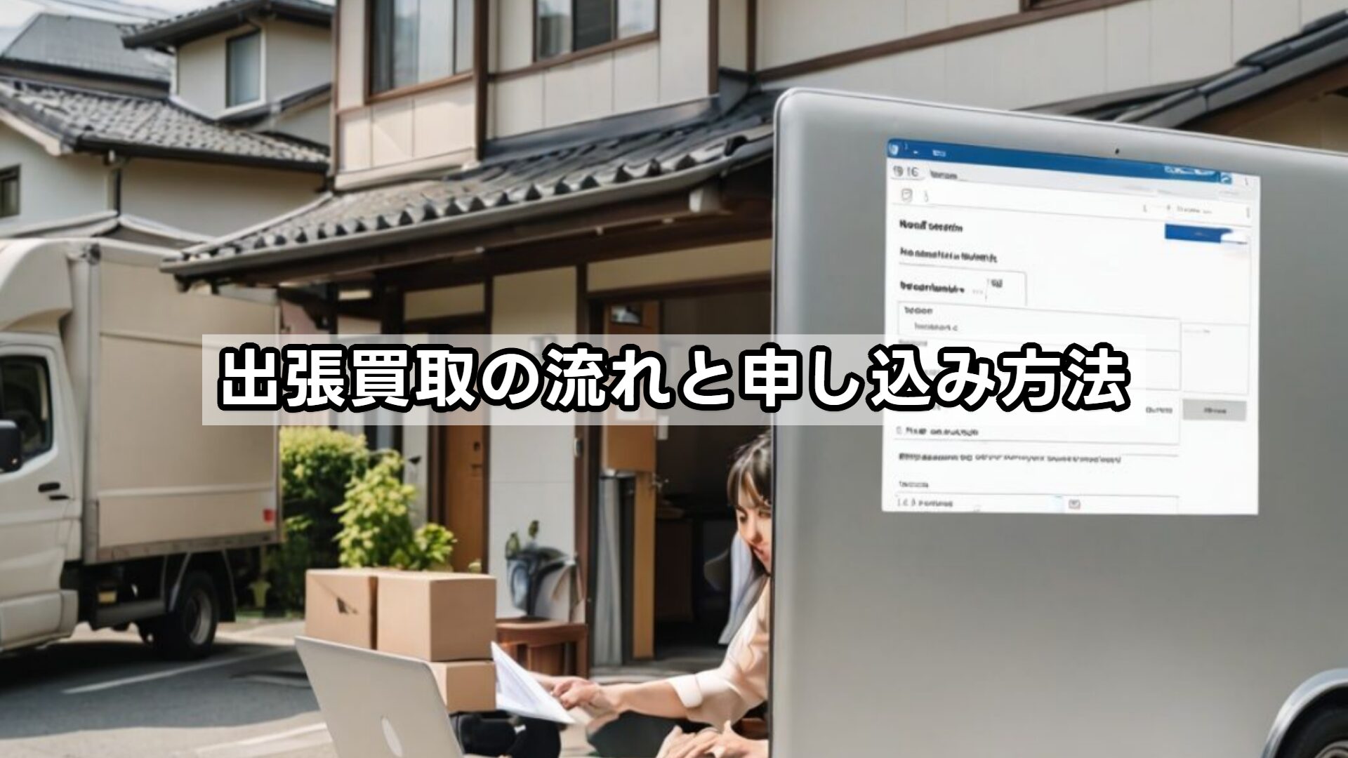 出張買取の流れと申し込み方法