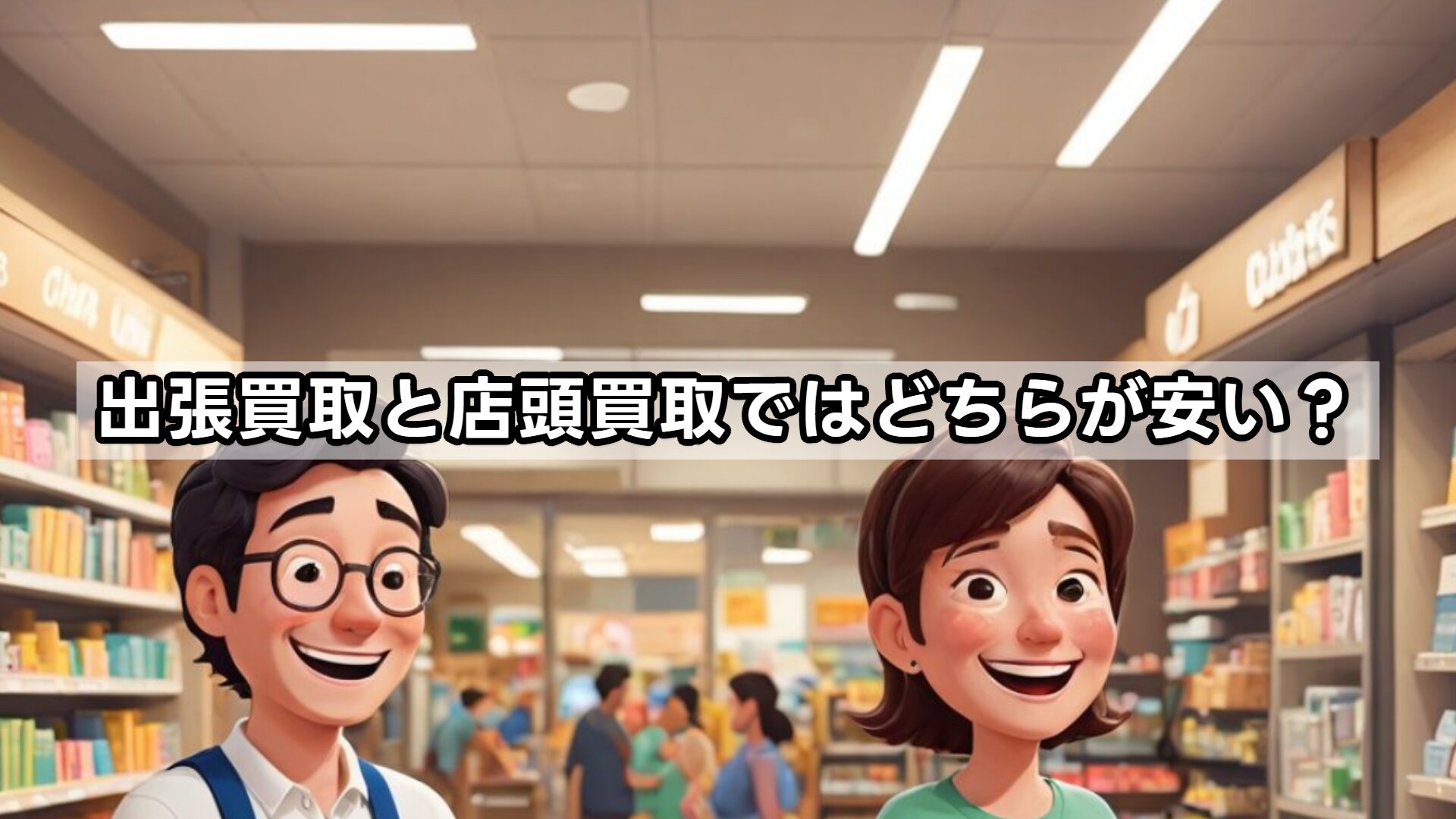 出張買取と店頭買取ではどちらが安い？