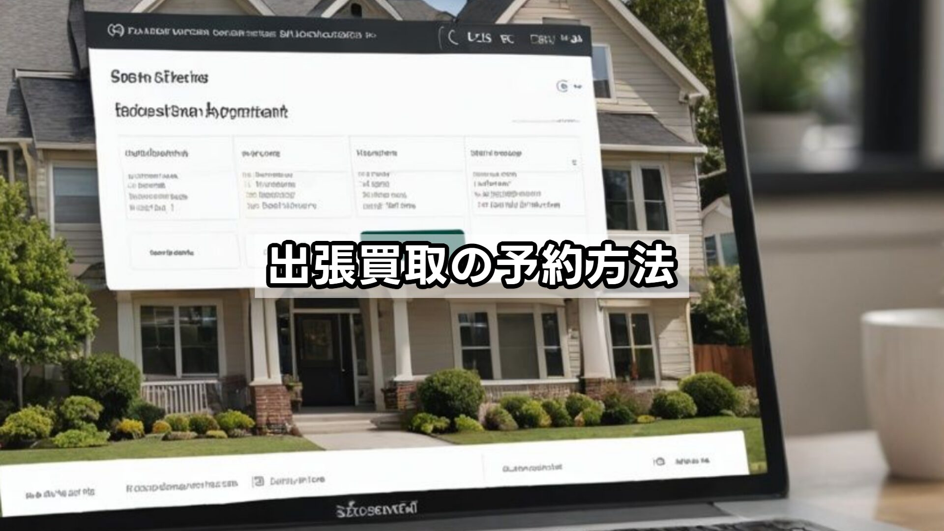 出張買取の予約方法