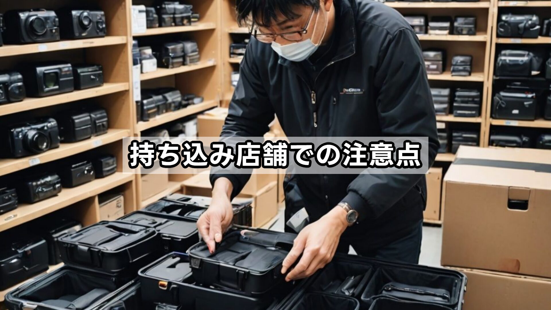 持ち込み店舗での注意点