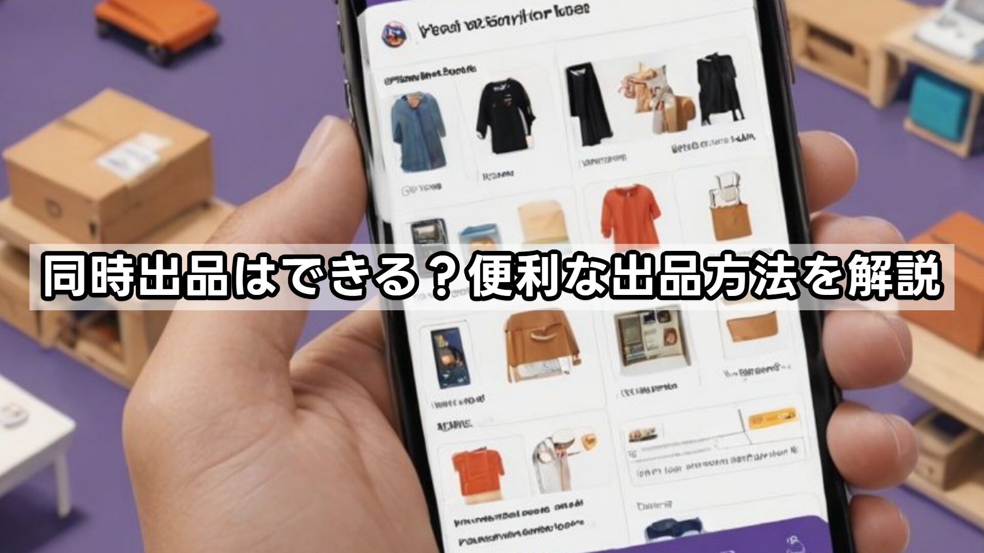同時出品はできる？便利な出品方法を解説