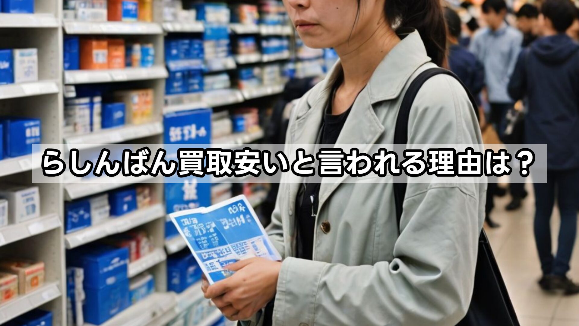 らしんばん買取安いと言われる理由は?