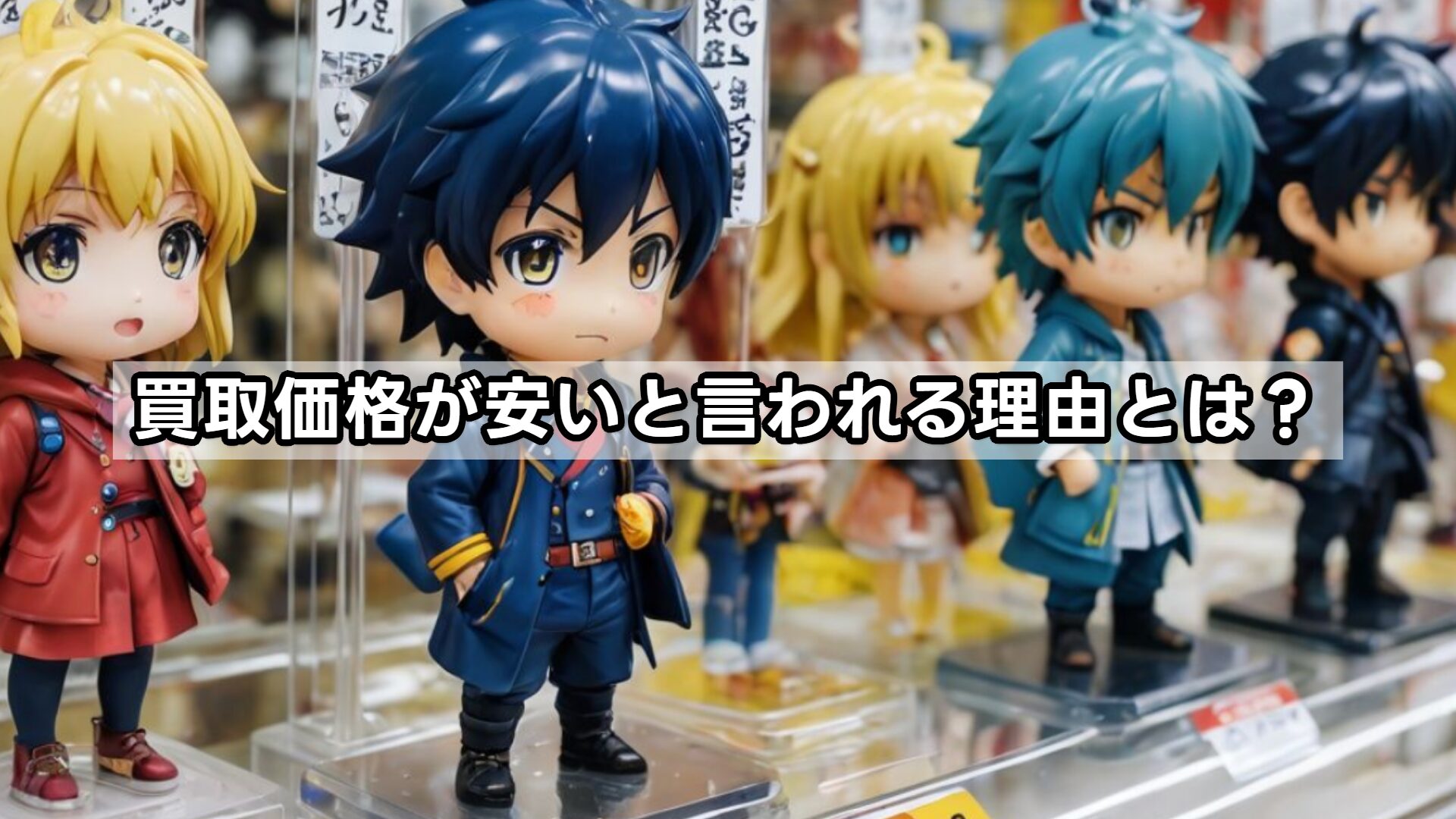 買取価格が安いと言われる理由とは?