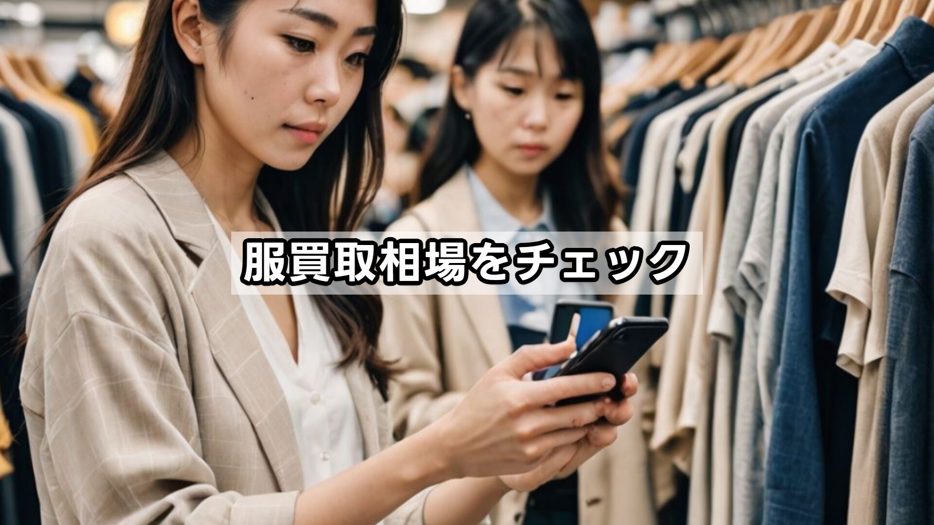 服買取相場をチェック
