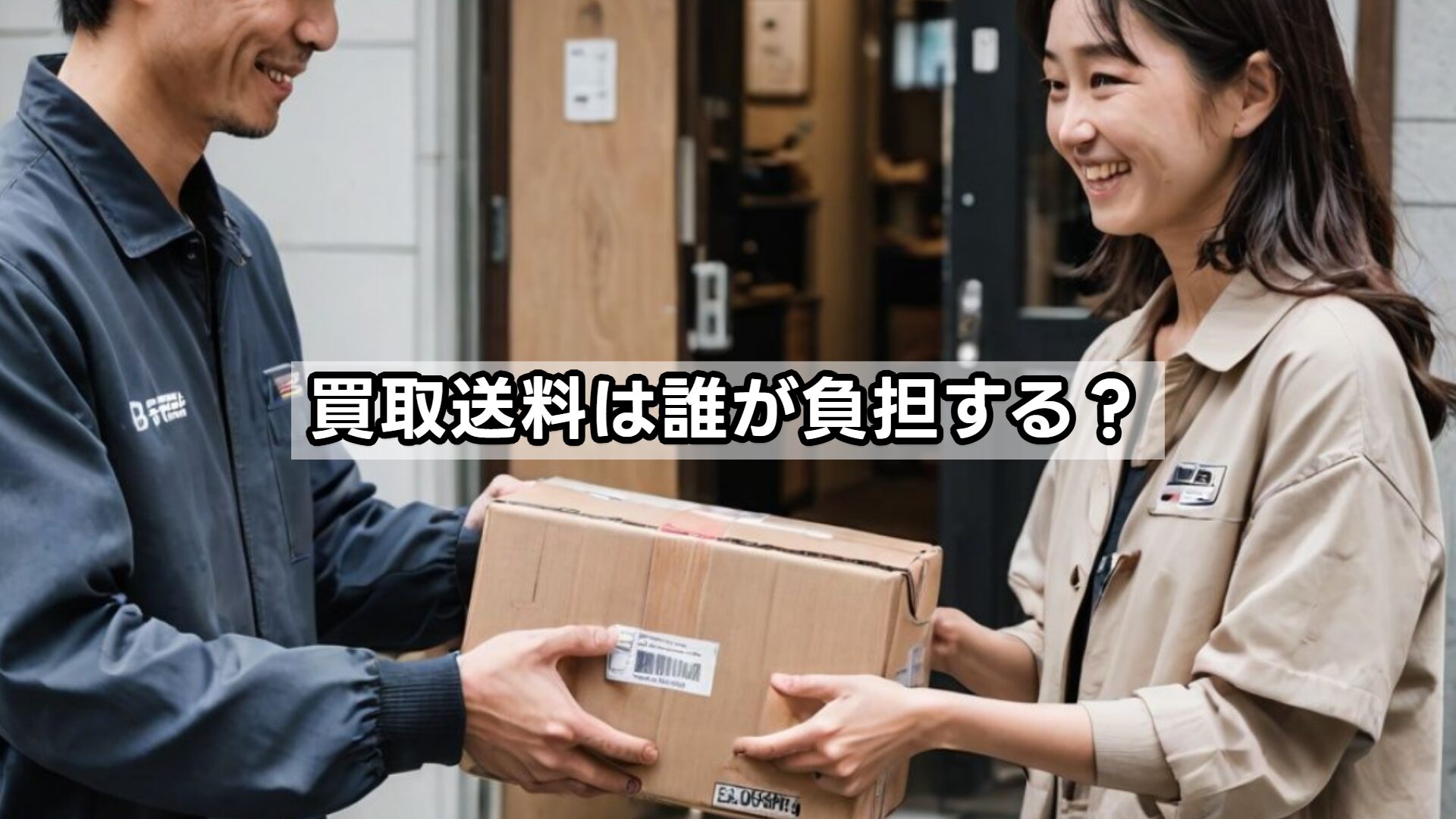 買取送料は誰が負担する?