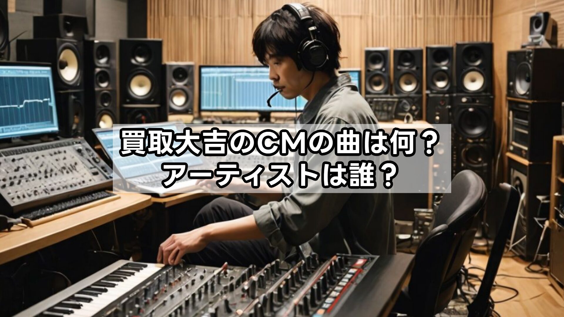 買取大吉のCMの曲は何？アーティストは誰？