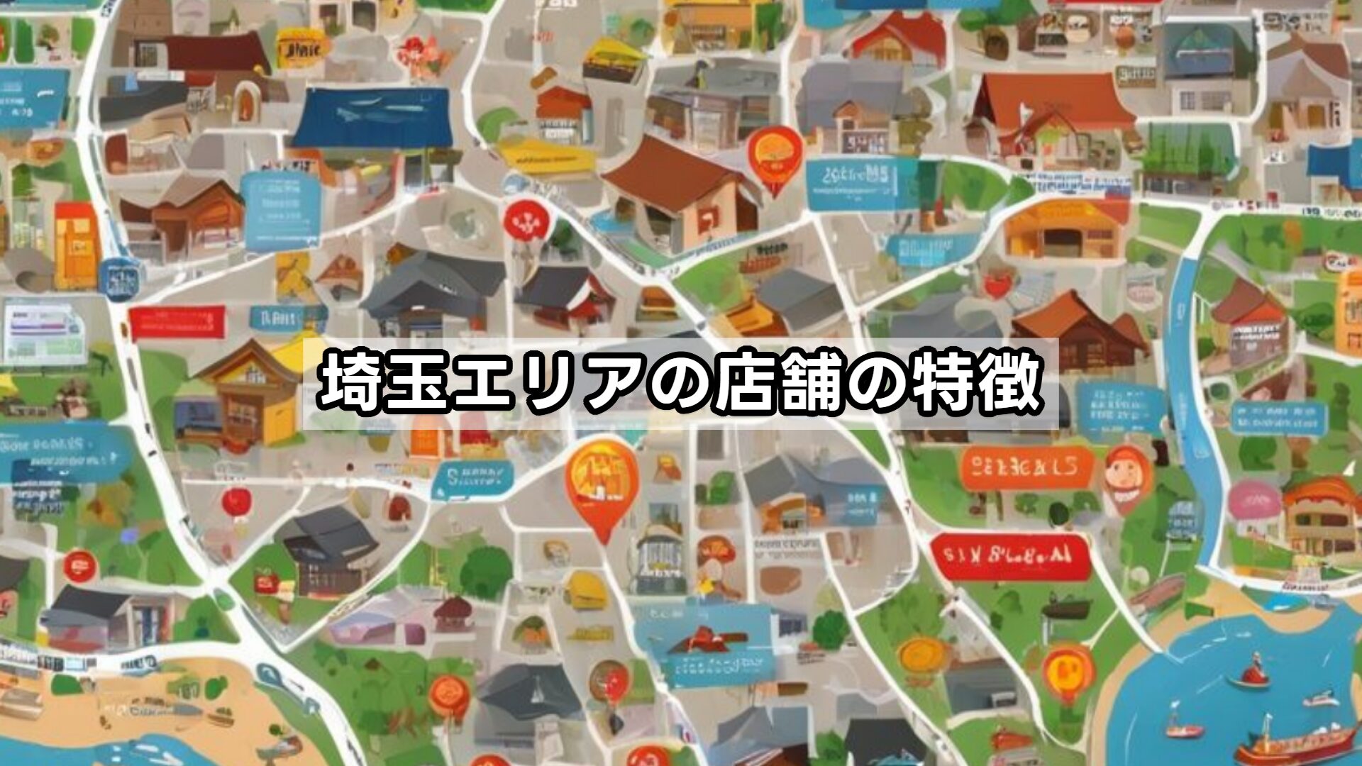 埼玉エリアの店舗の特徴