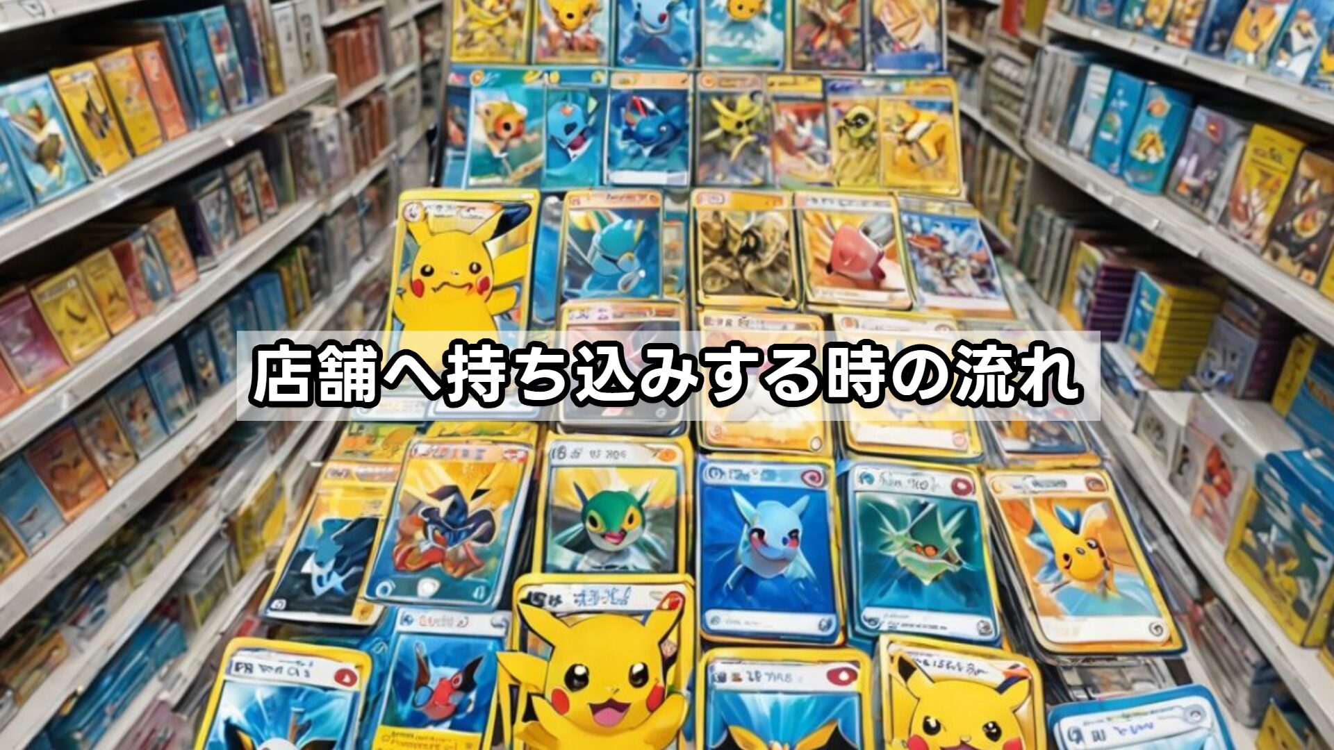 店舗へ持ち込みする時の流れ