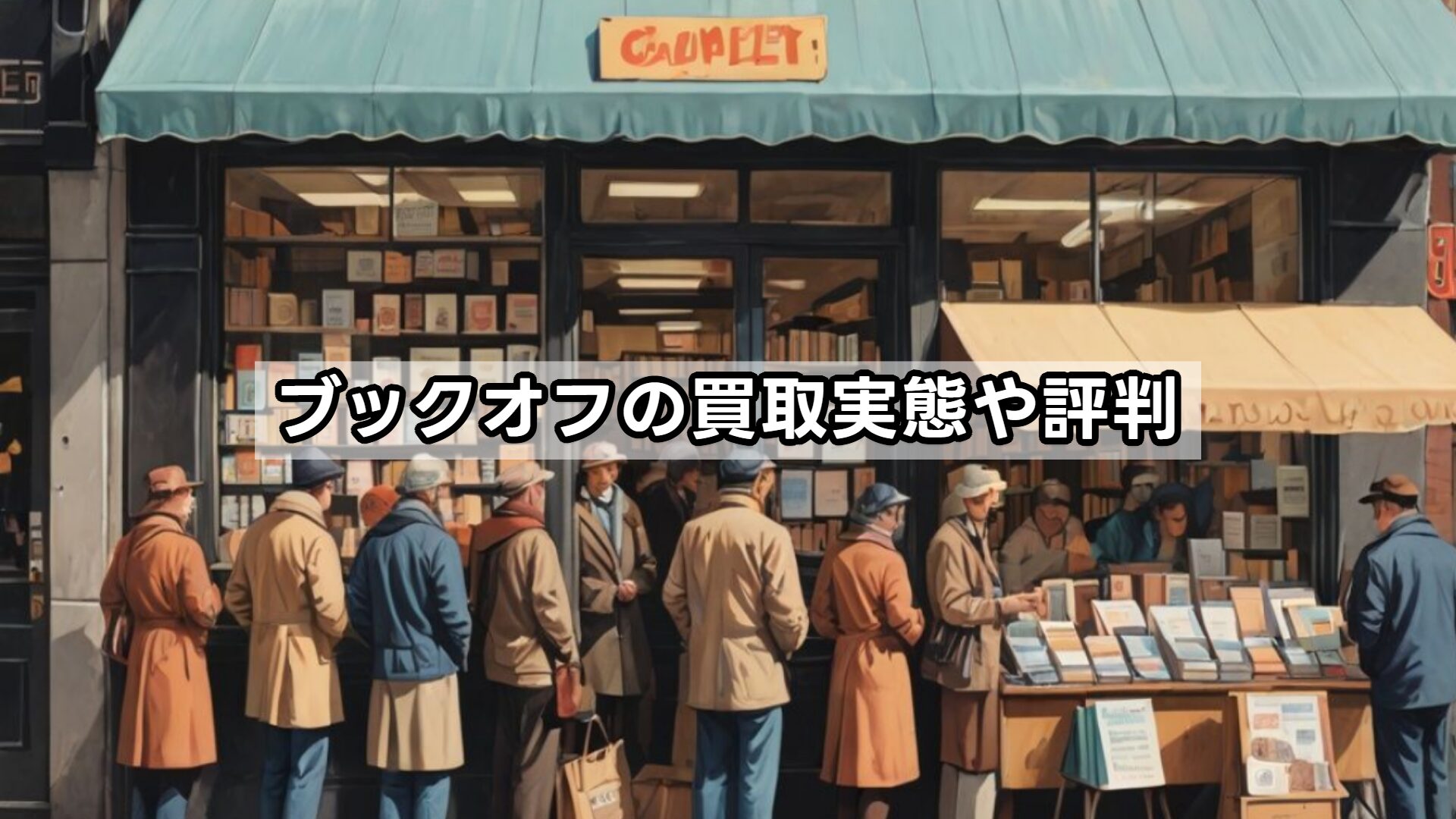 ブックオフの買取実態や評判
