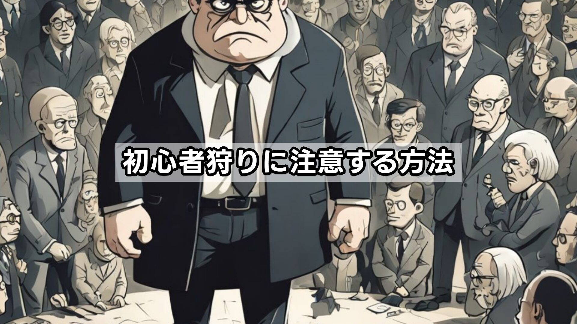 初心者狩りに注意する方法