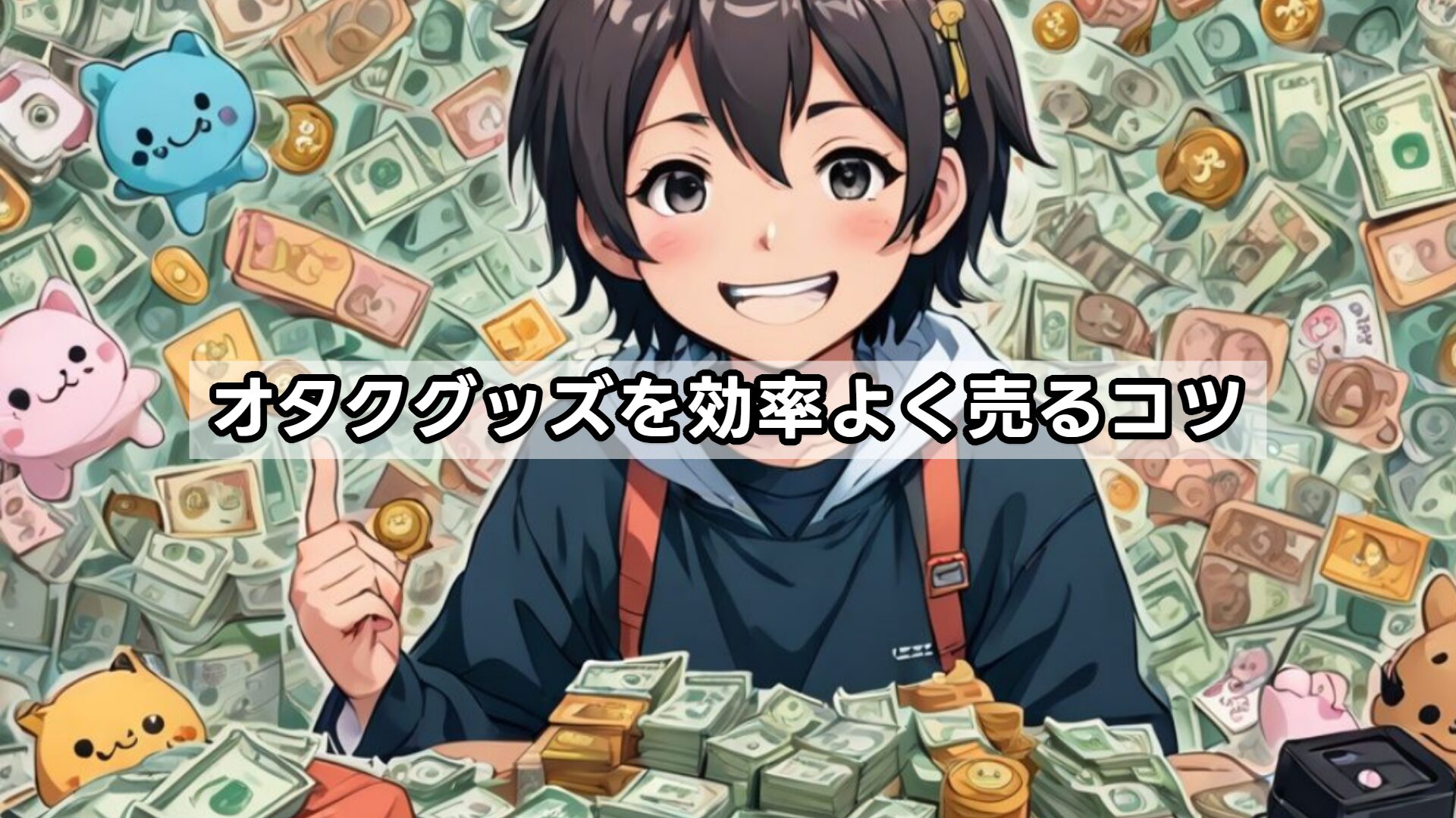 オタクグッズを効率よく売るコツ