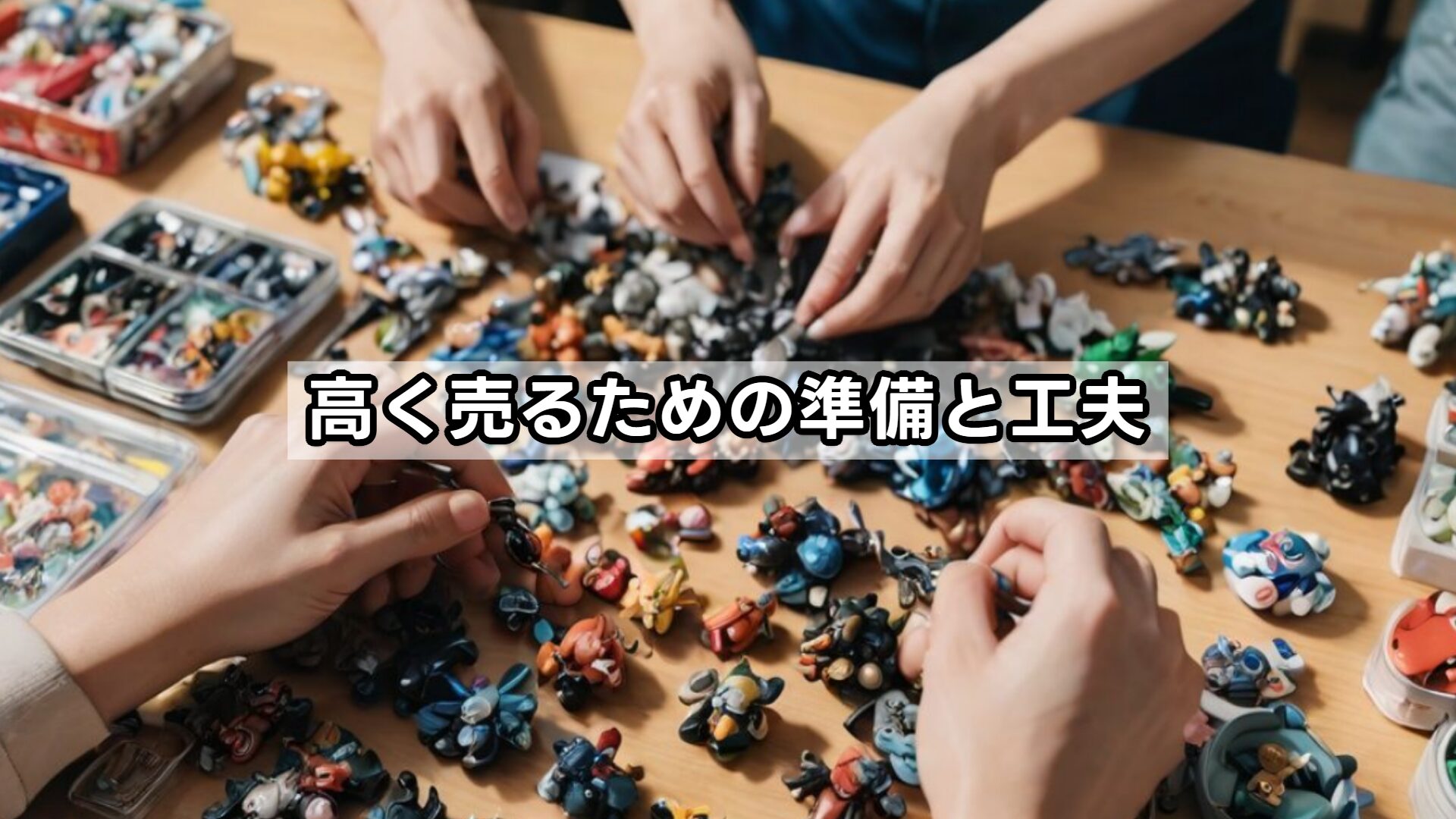 高く売るための準備と工夫