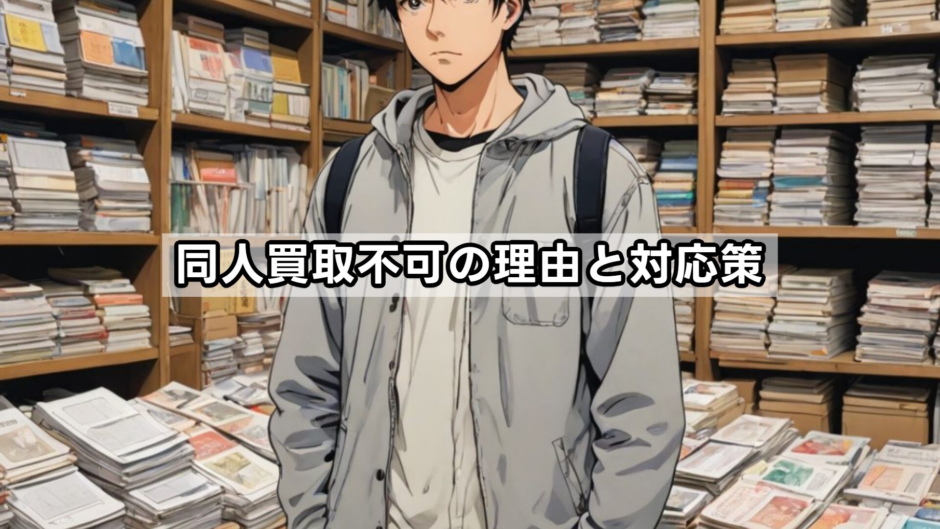 同人買取不可の理由と対応策