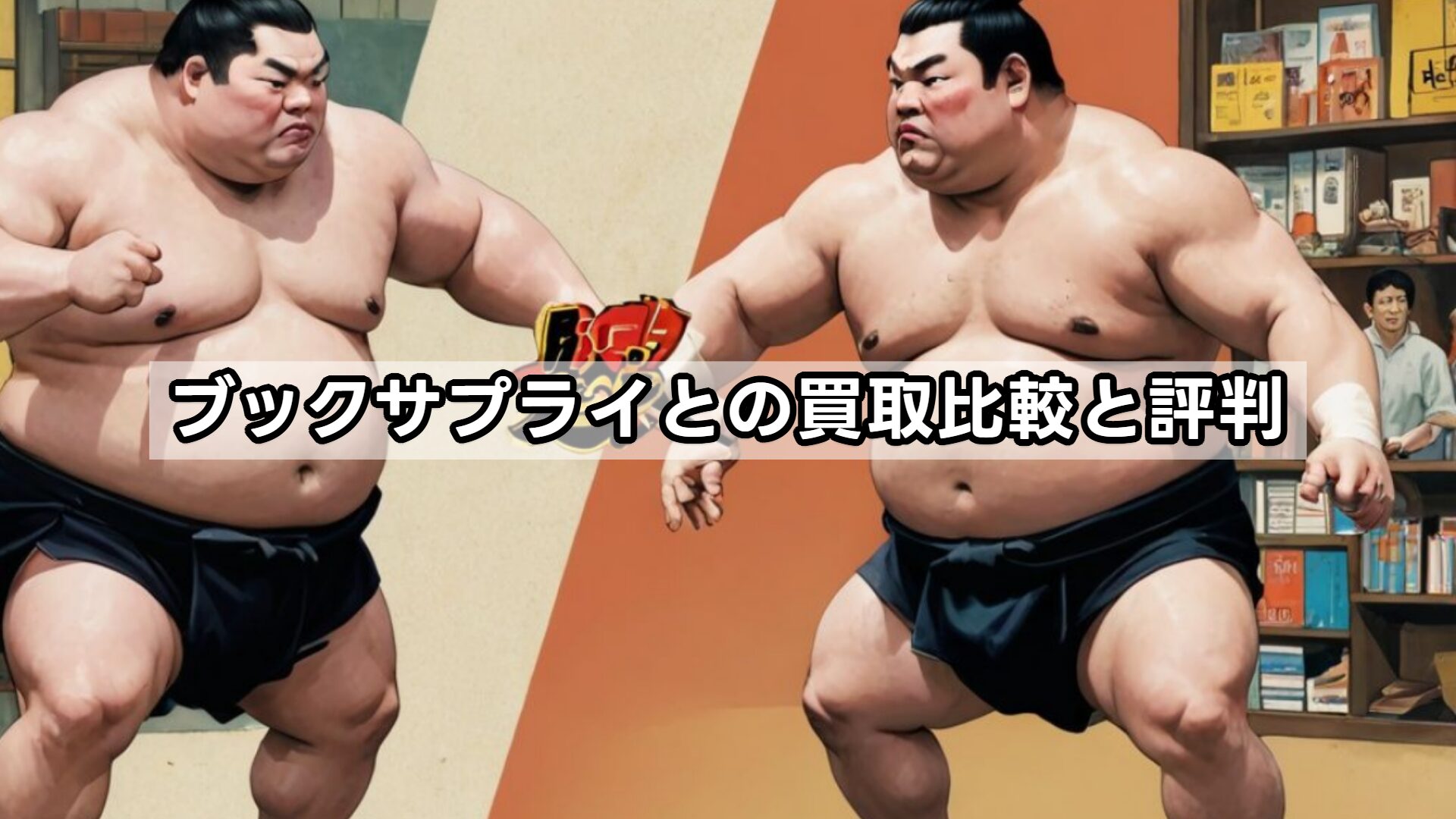 ブックサプライとの買取比較と評判
