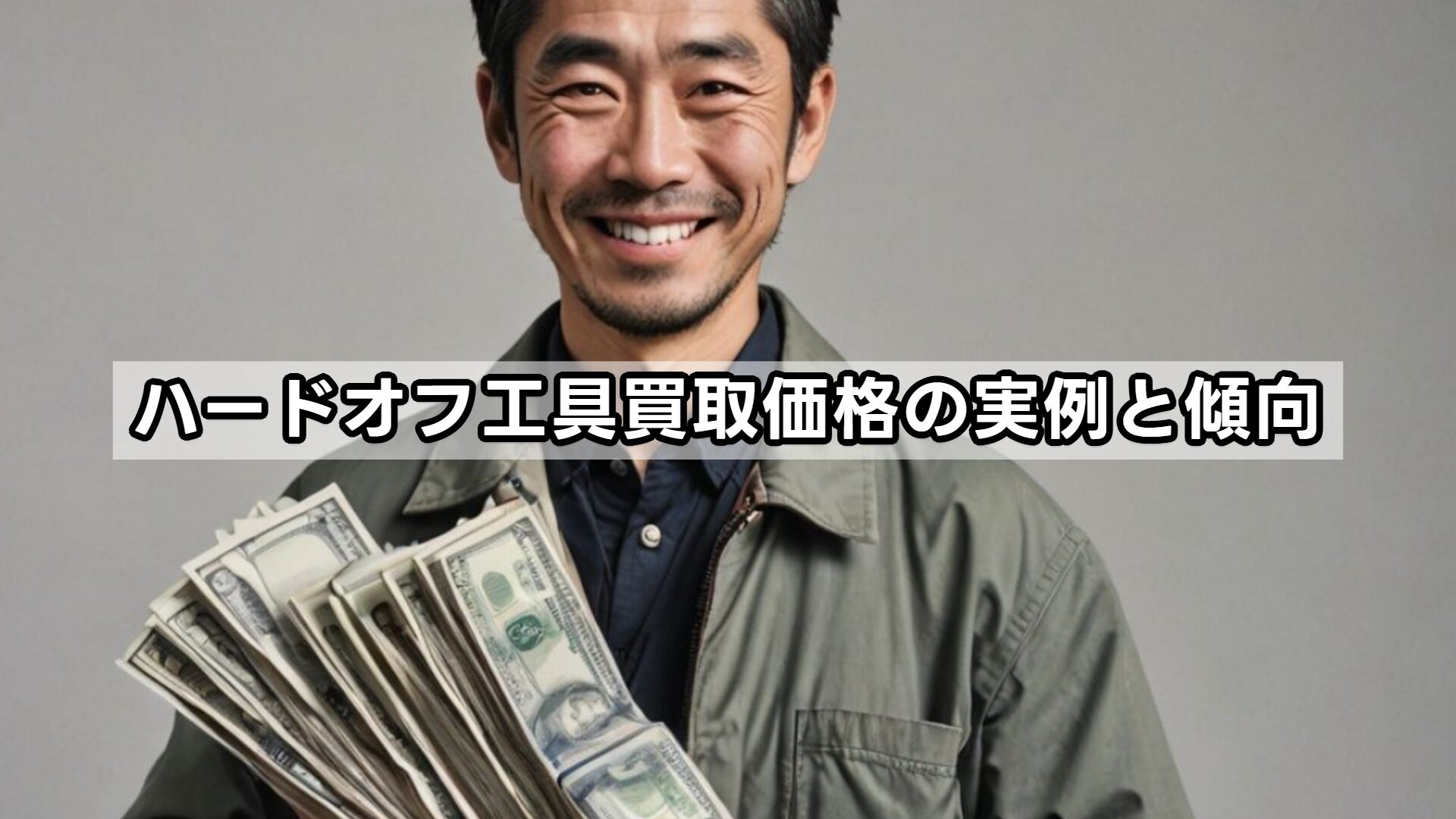 ハードオフ工具買取価格の実例と傾向