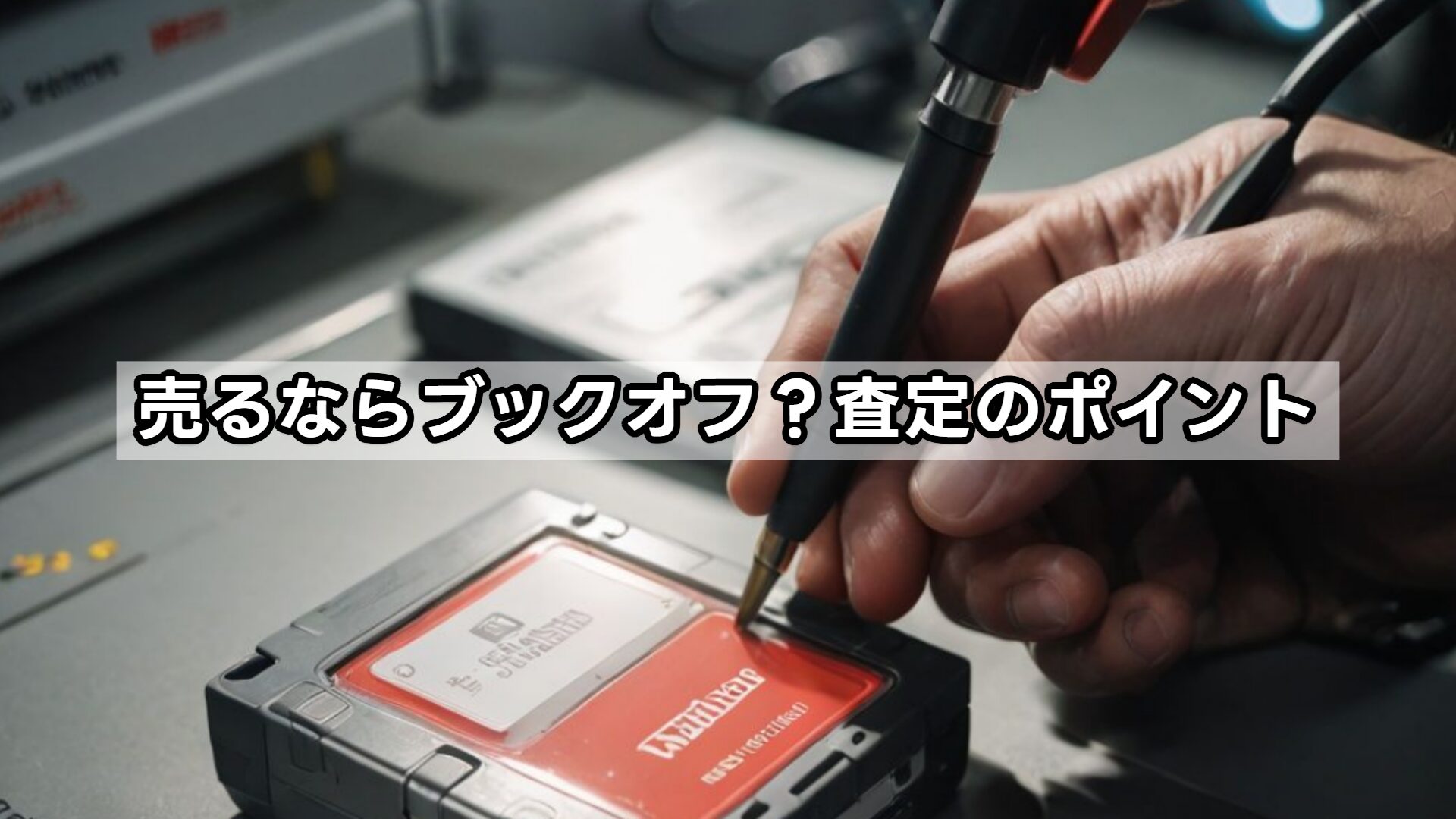 売るならブックオフ?査定のポイント