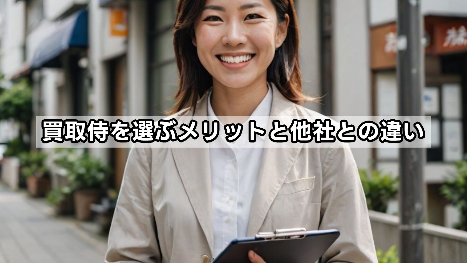 買取侍を選ぶメリットと他社との違い