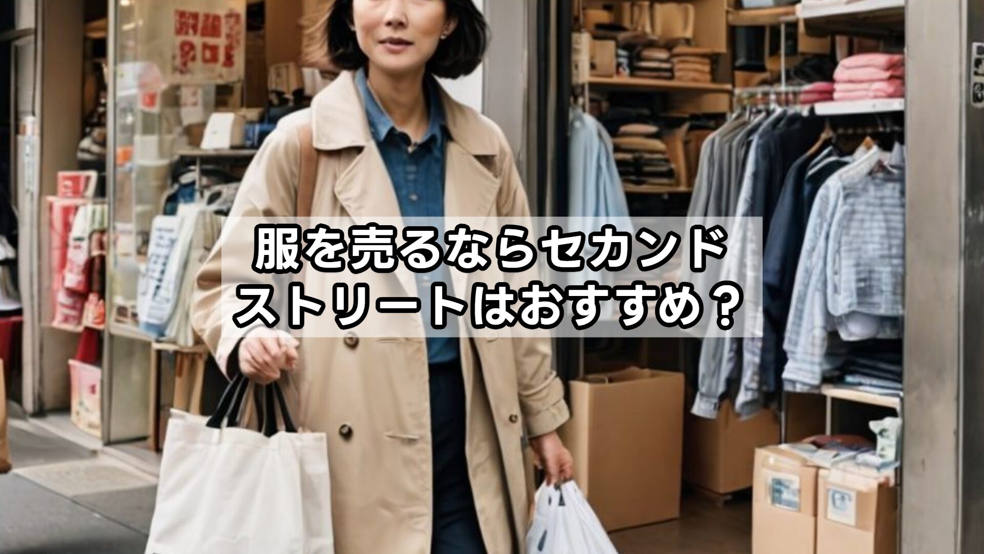 服を売るならセカンドストリートはおすすめ？