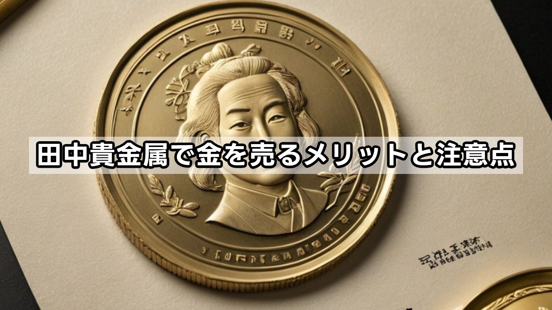 田中貴金属で金を売るメリットと注意点