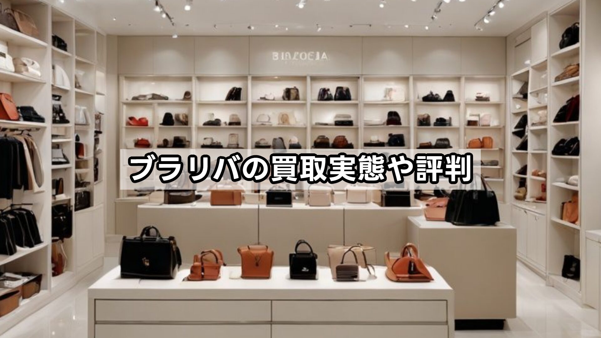 ブラリバの買取実態や評判