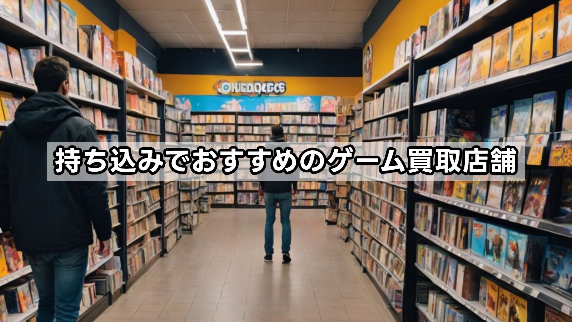 持ち込みでおすすめのゲーム買取店舗