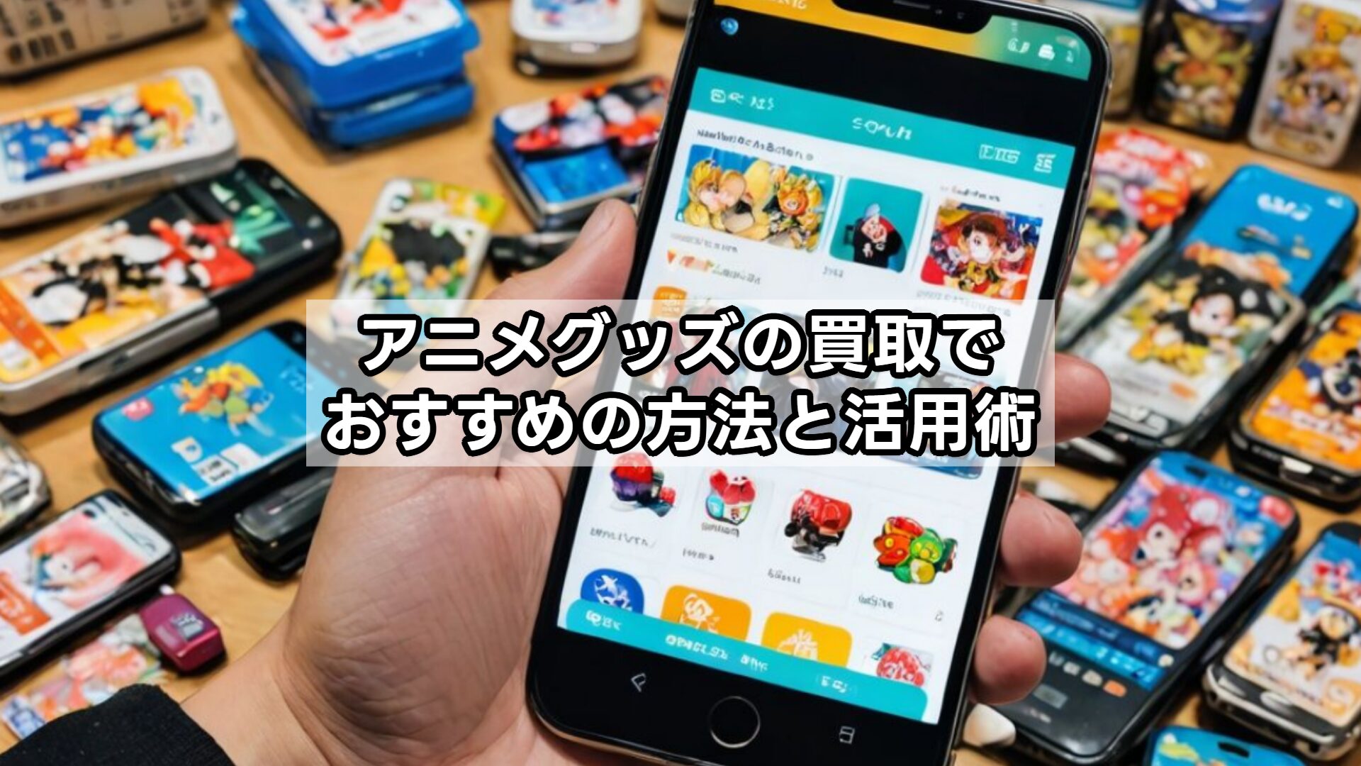 アニメグッズの買取でおすすめの方法と活用術