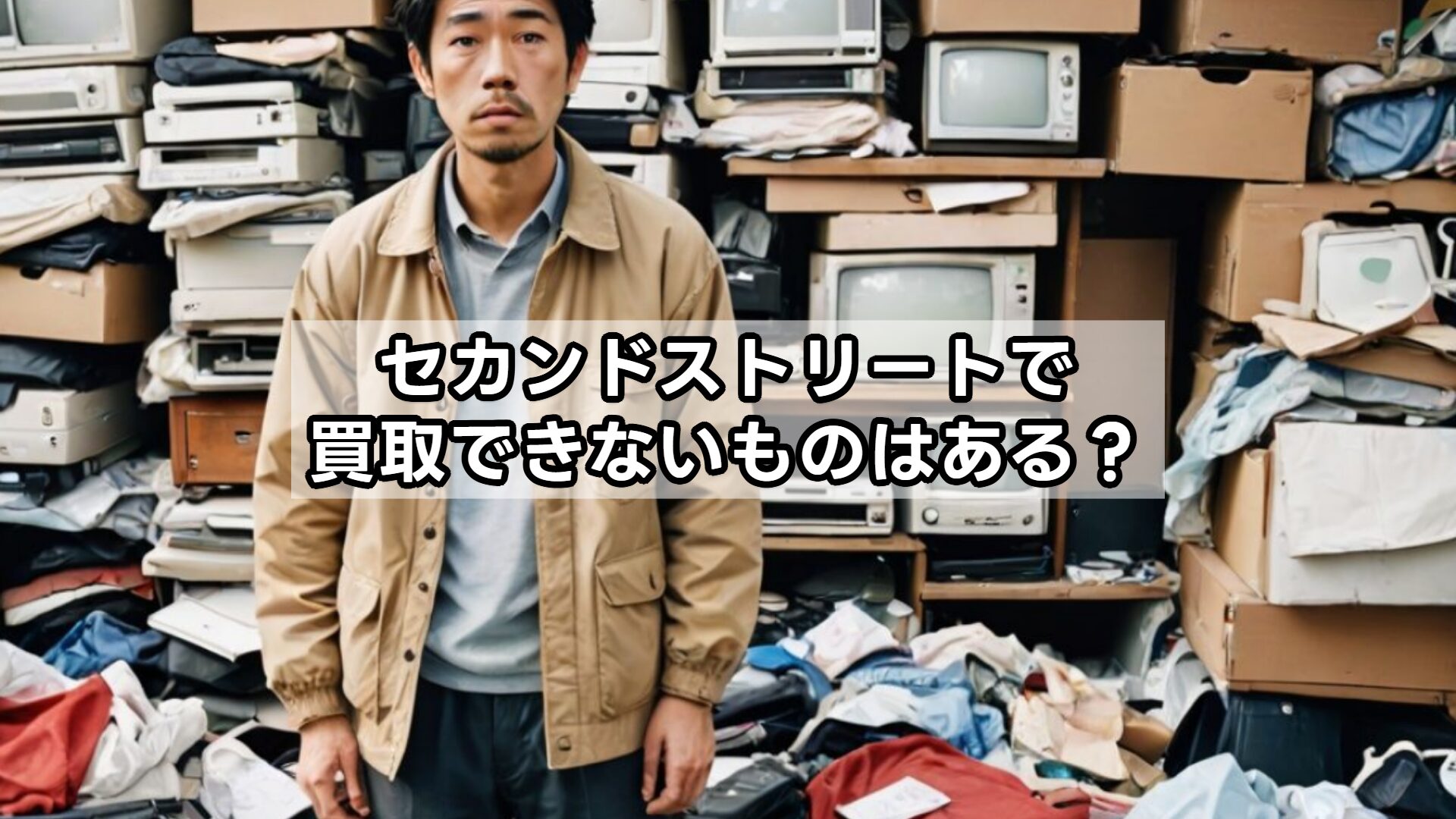 セカンドストリートで買取できないものはある？