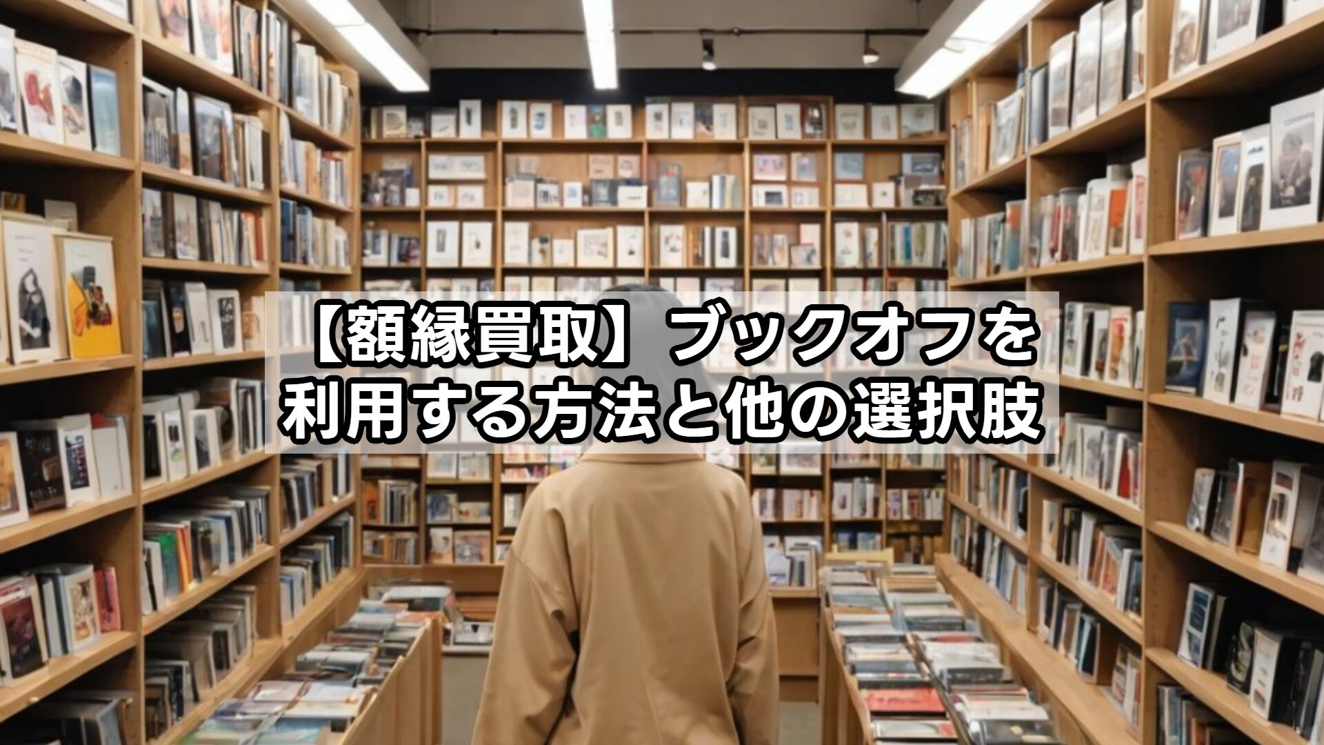 【額縁買取】ブックオフを利用する方法と他の選択肢