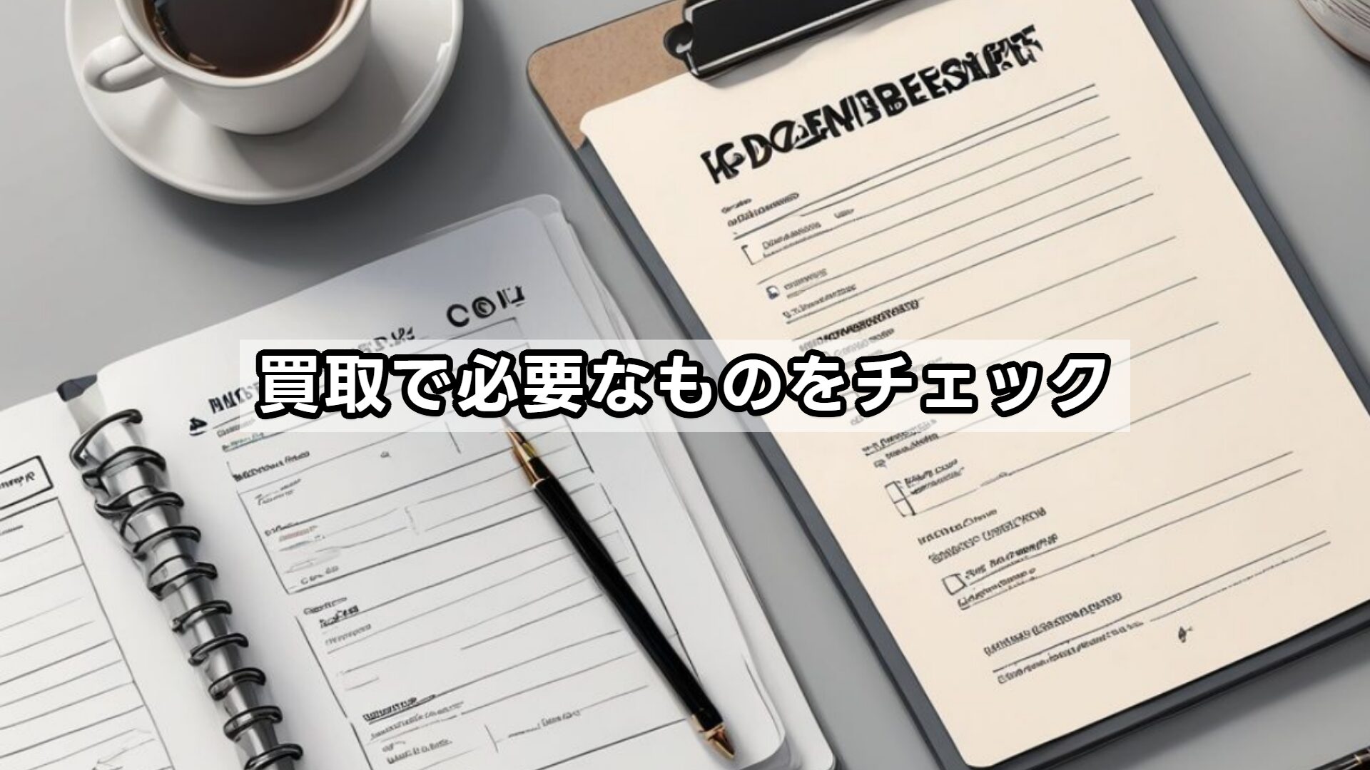 買取で必要なものをチェック
