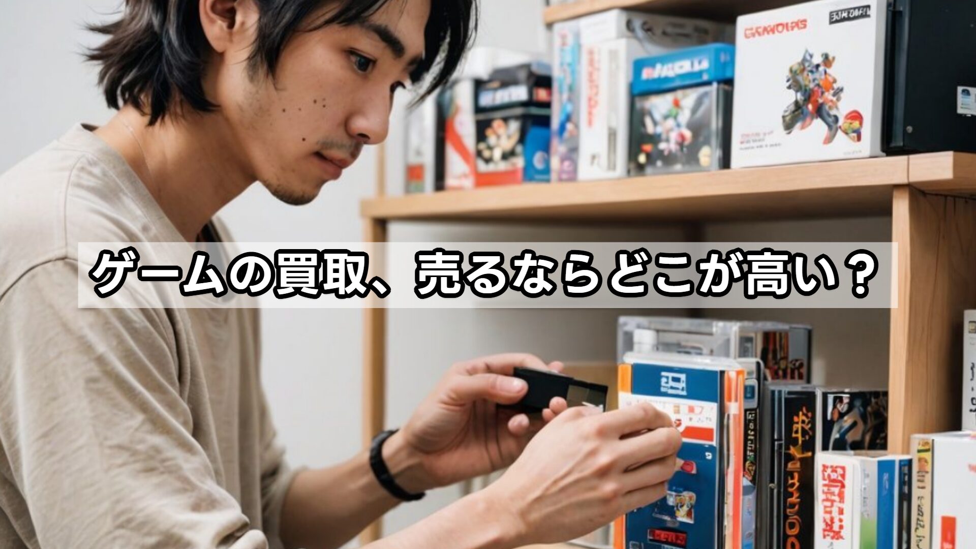 ゲームの買取、売るならどこが高い？
