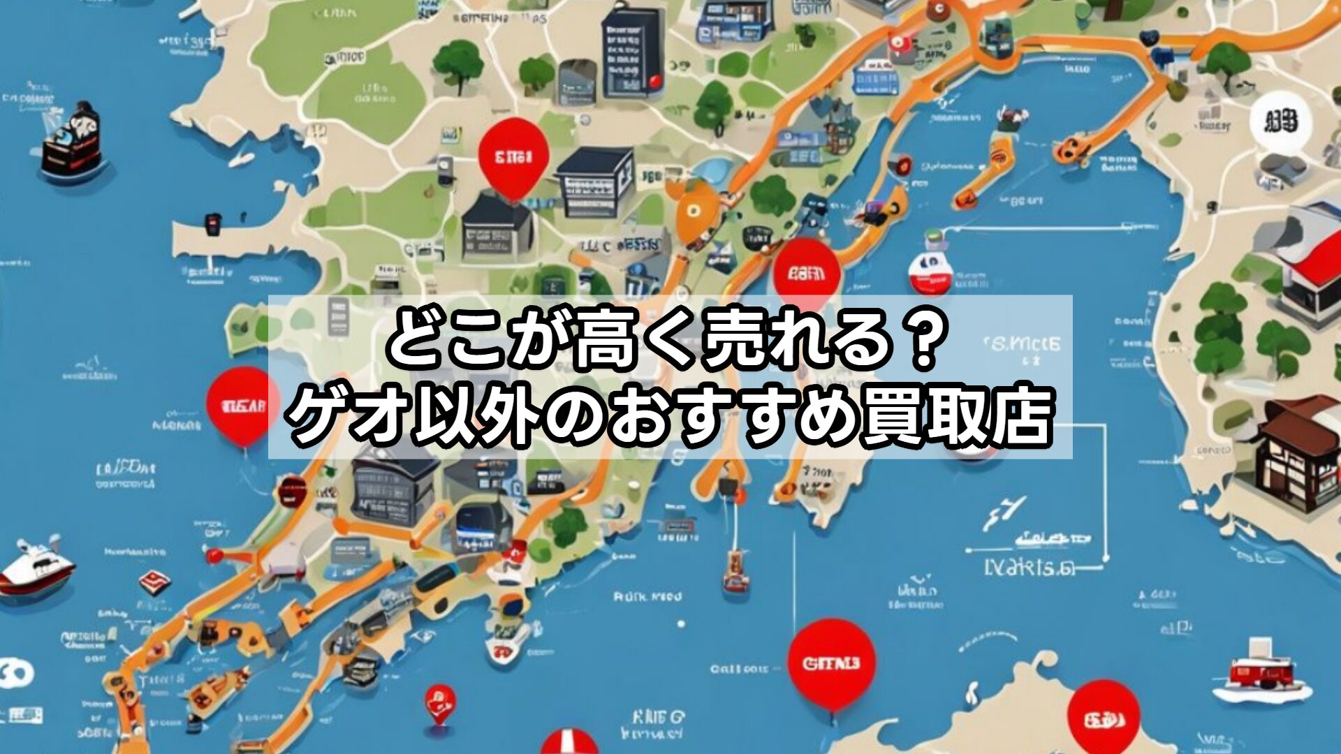 どこが高く売れる?ゲオ以外のおすすめ買取店