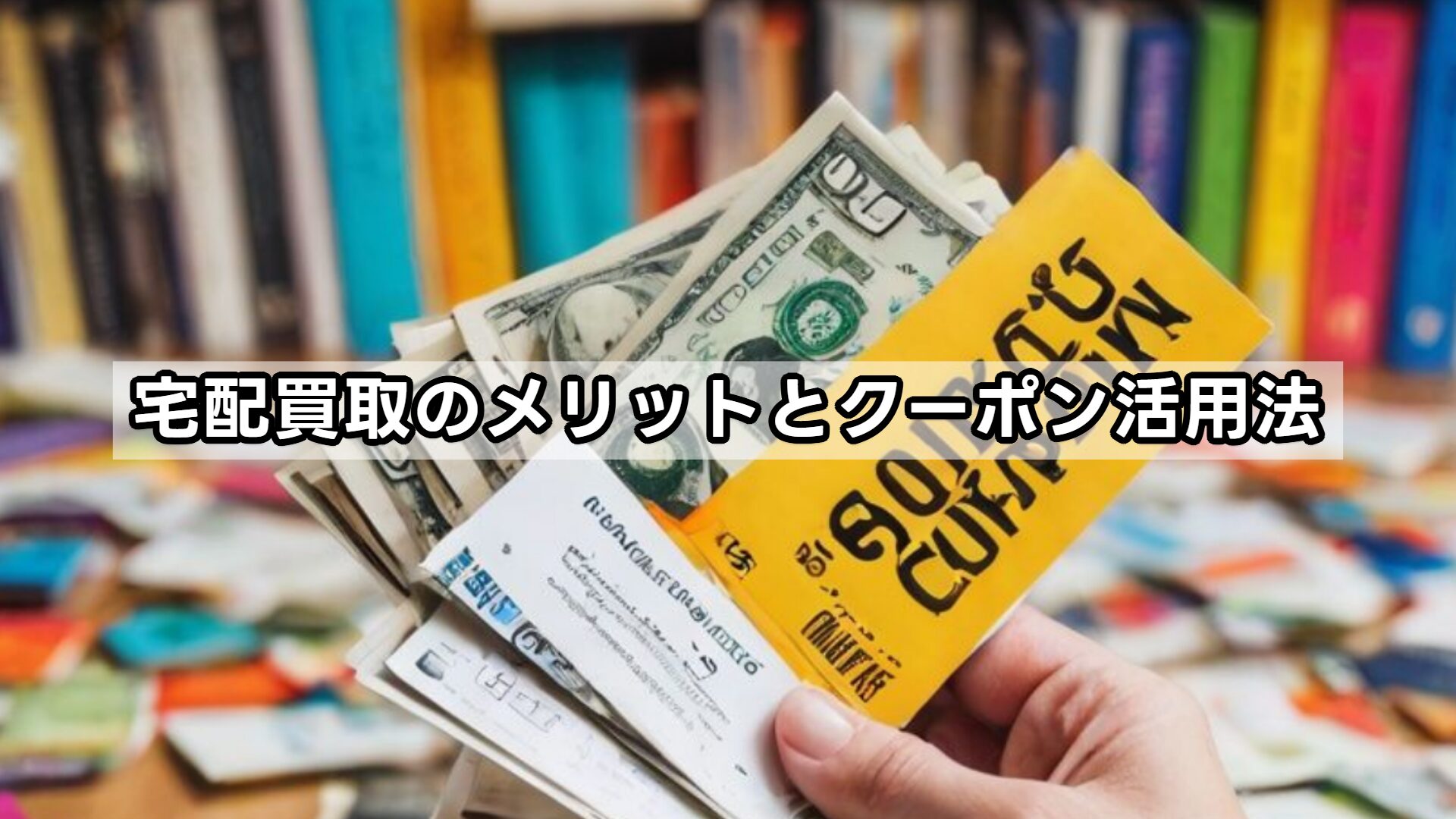 宅配買取のメリットとクーポン活用法