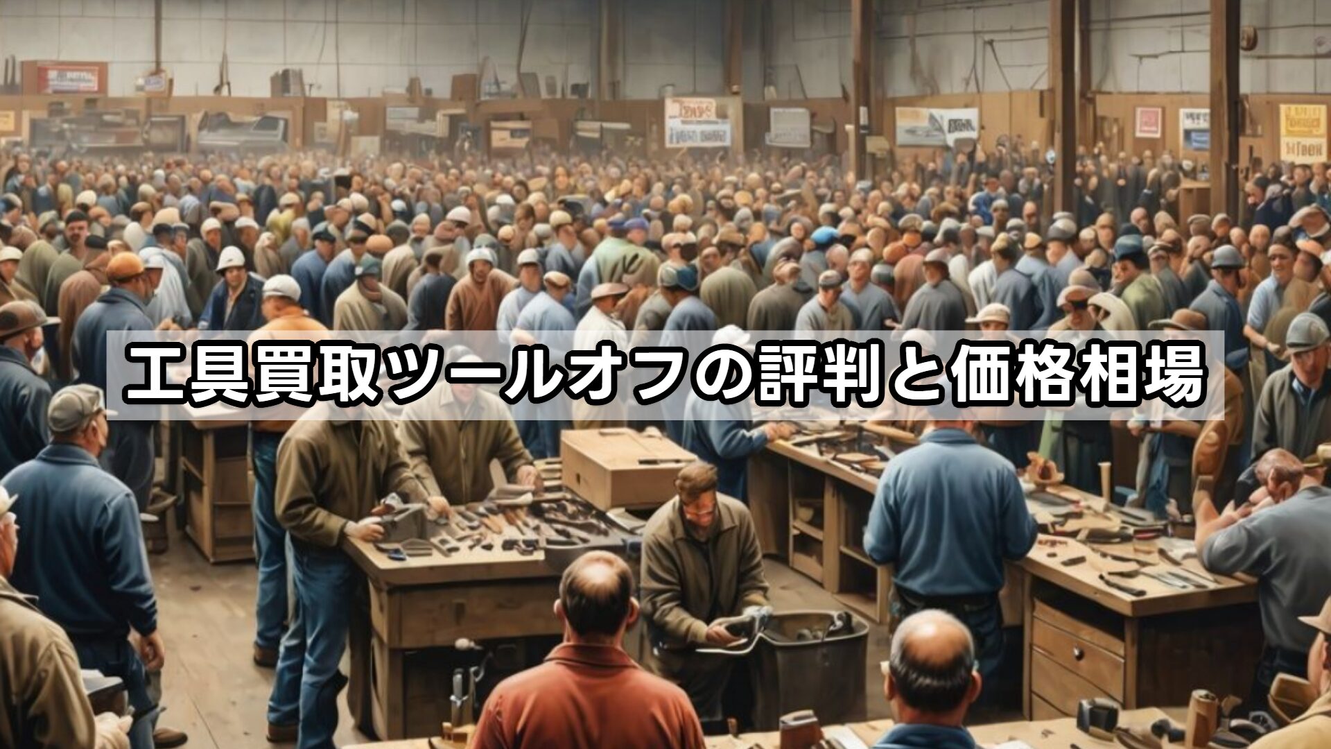 工具買取ツールオフの評判と価格相場