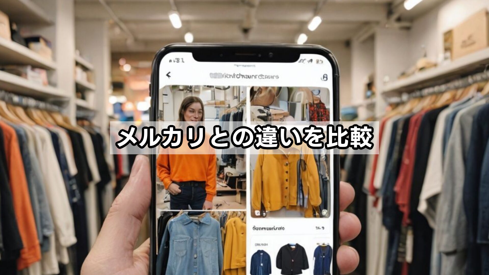 メルカリとの違いを比較