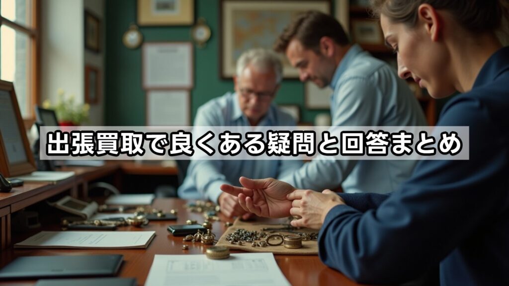 ブックオフ出張買取で良くある疑問と回答まとめ