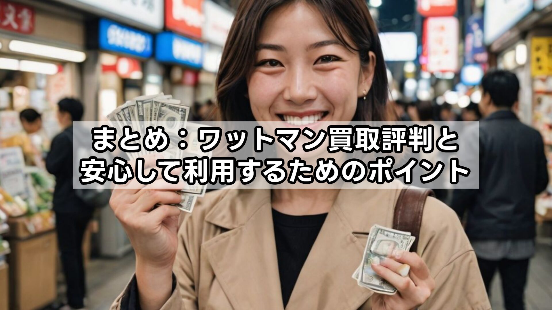 まとめ：ワットマン買取評判と安心して利用するためのポイント