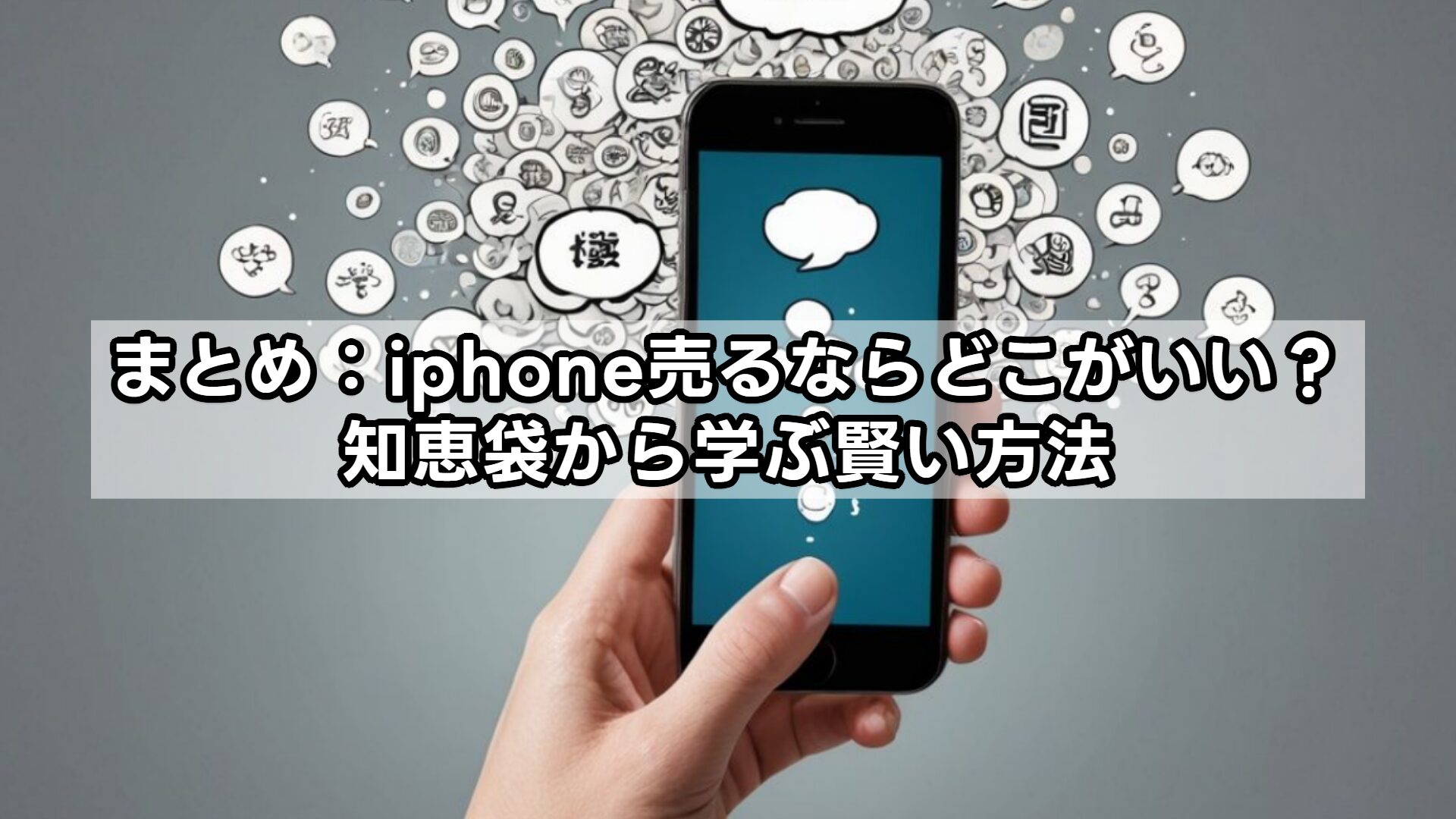 まとめ：iphone売るならどこがいい？知恵袋から学ぶ賢い方法