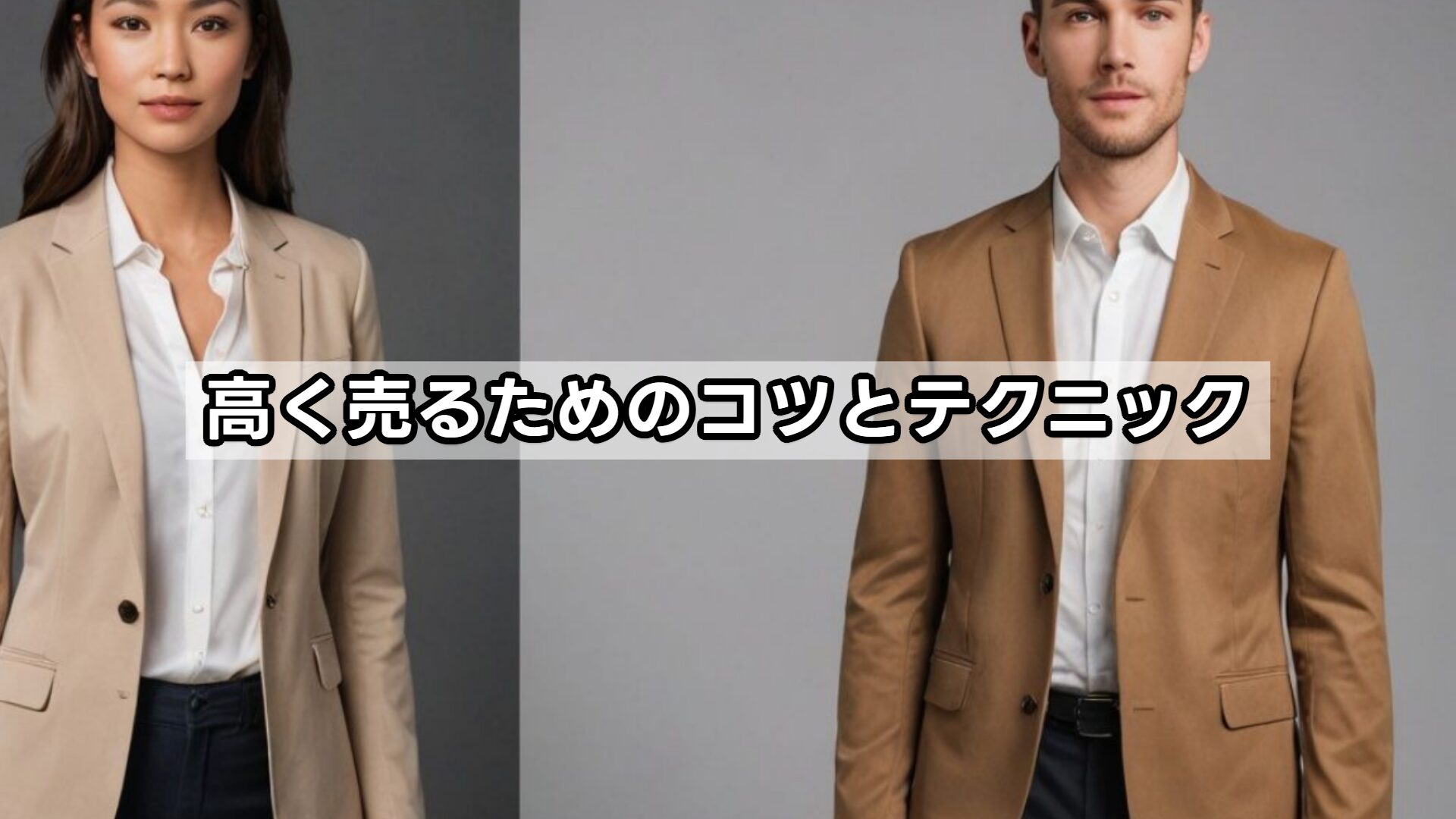 高く売るためのコツとテクニック