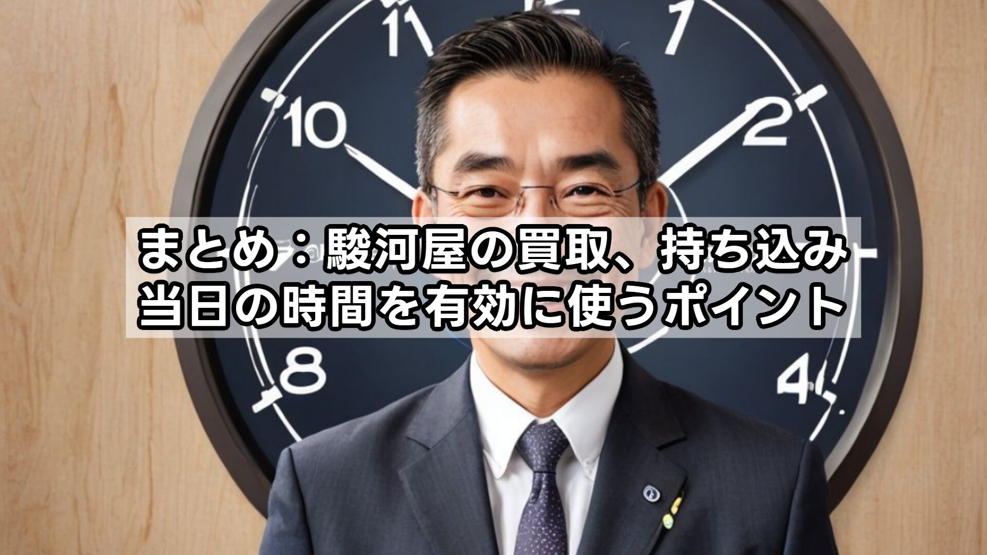まとめ：駿河屋の買取、持ち込み当日の時間を有効に使うポイント