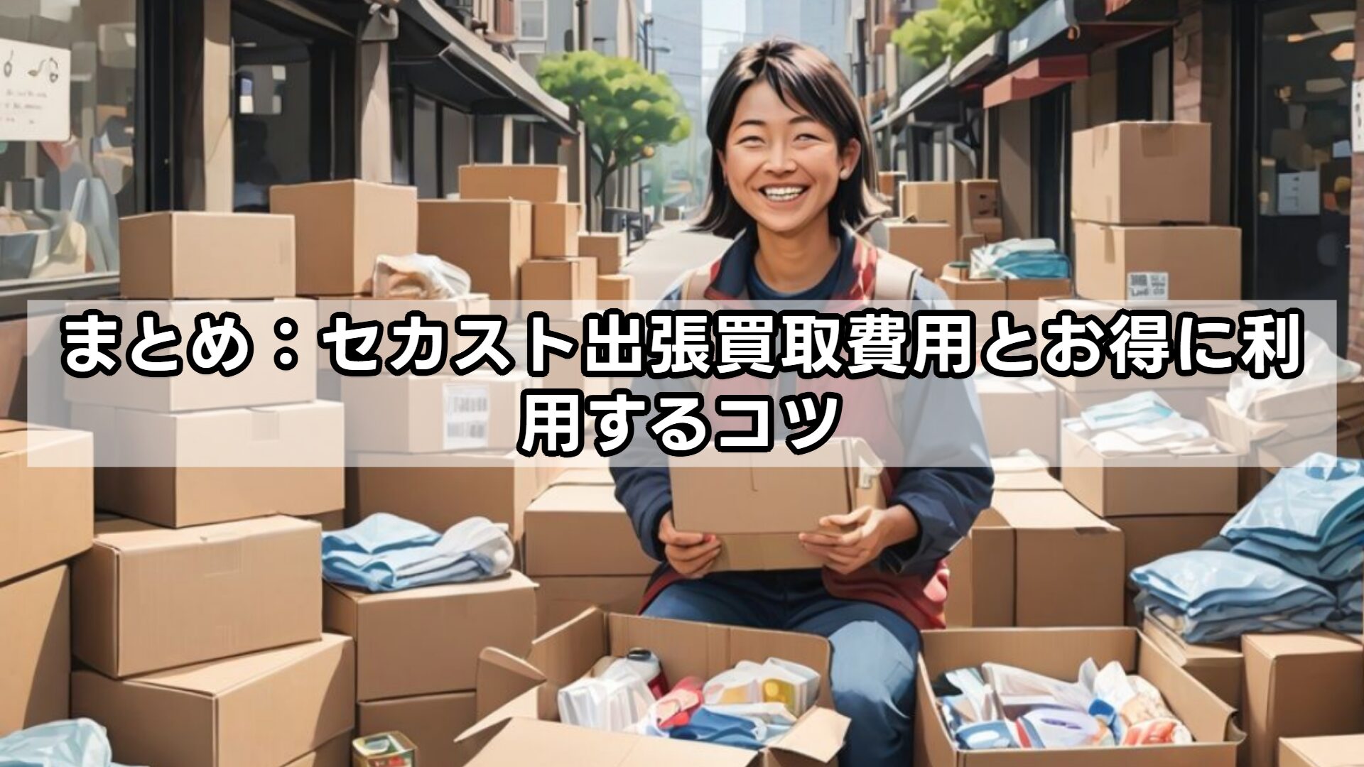 まとめ:セカスト出張買取費用とお得に利用するコツ