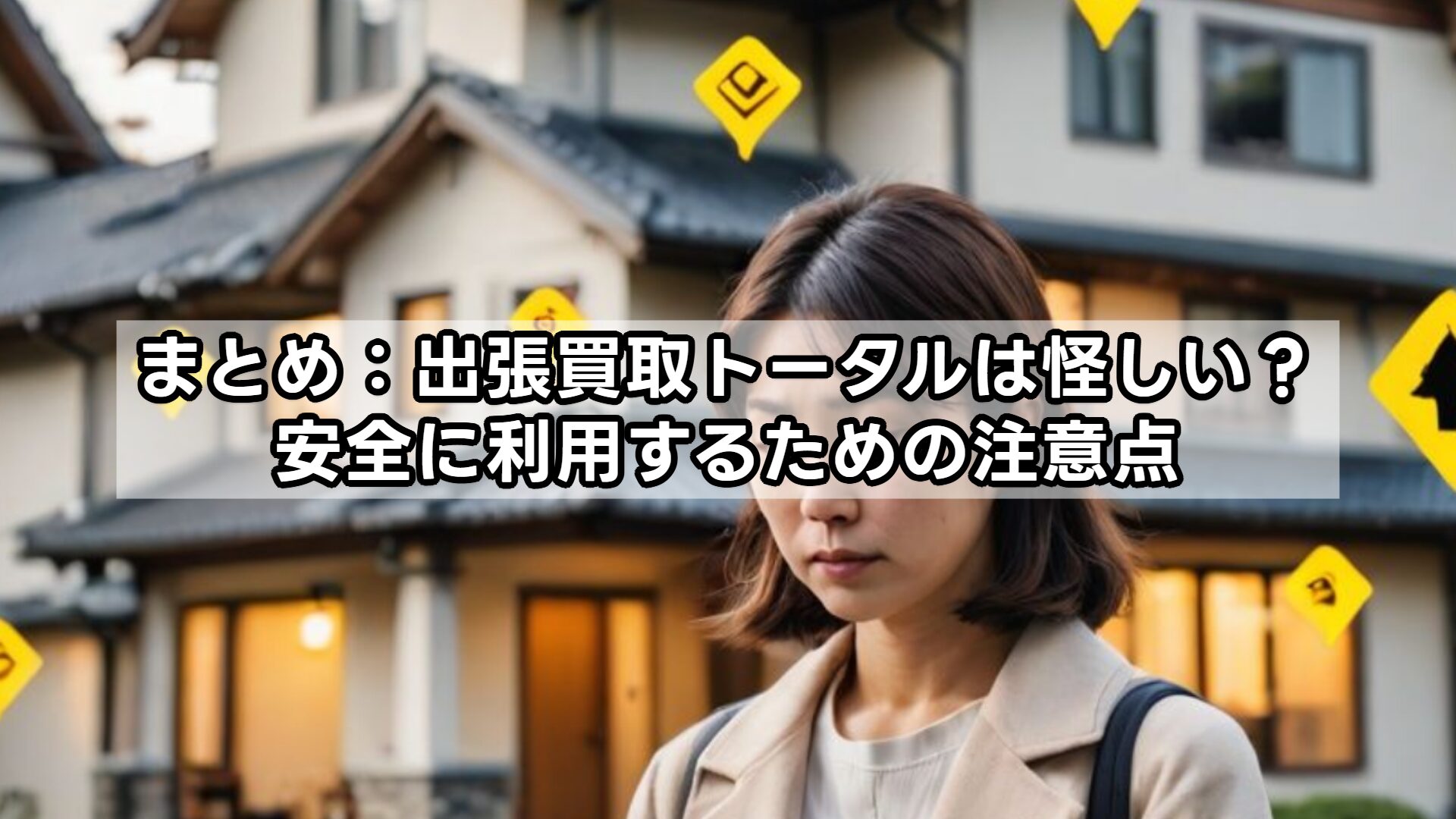 まとめ:出張買取トータルは怪しい?安全に利用するための注意点