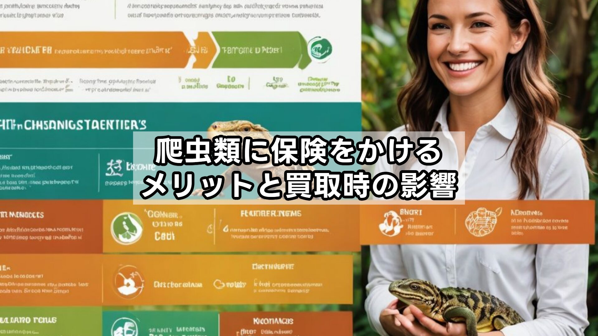 爬虫類に保険をかけるメリットと買取時の影響