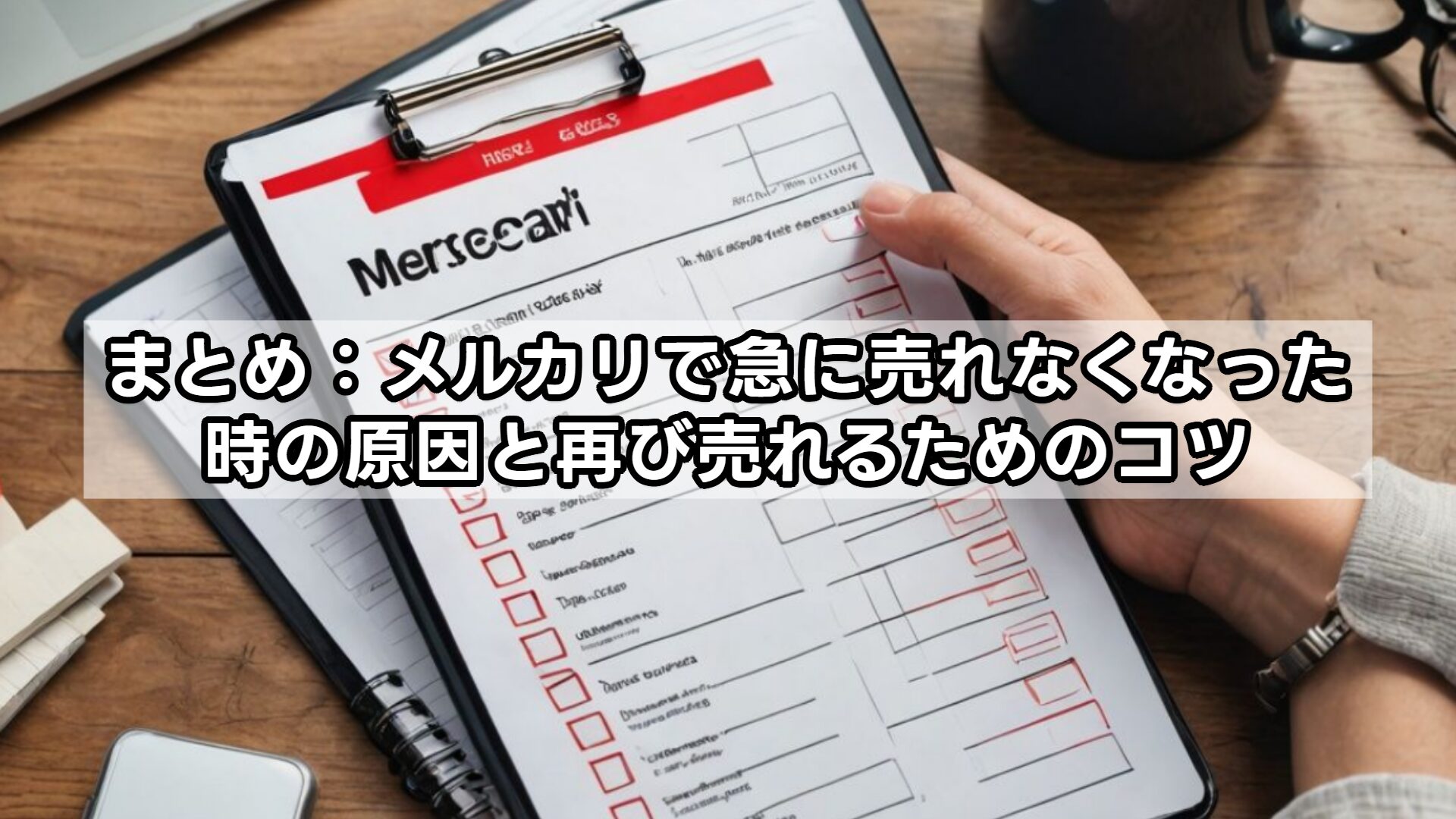 まとめ:メルカリで急に売れなくなった時の原因と再び売れるためのコツ