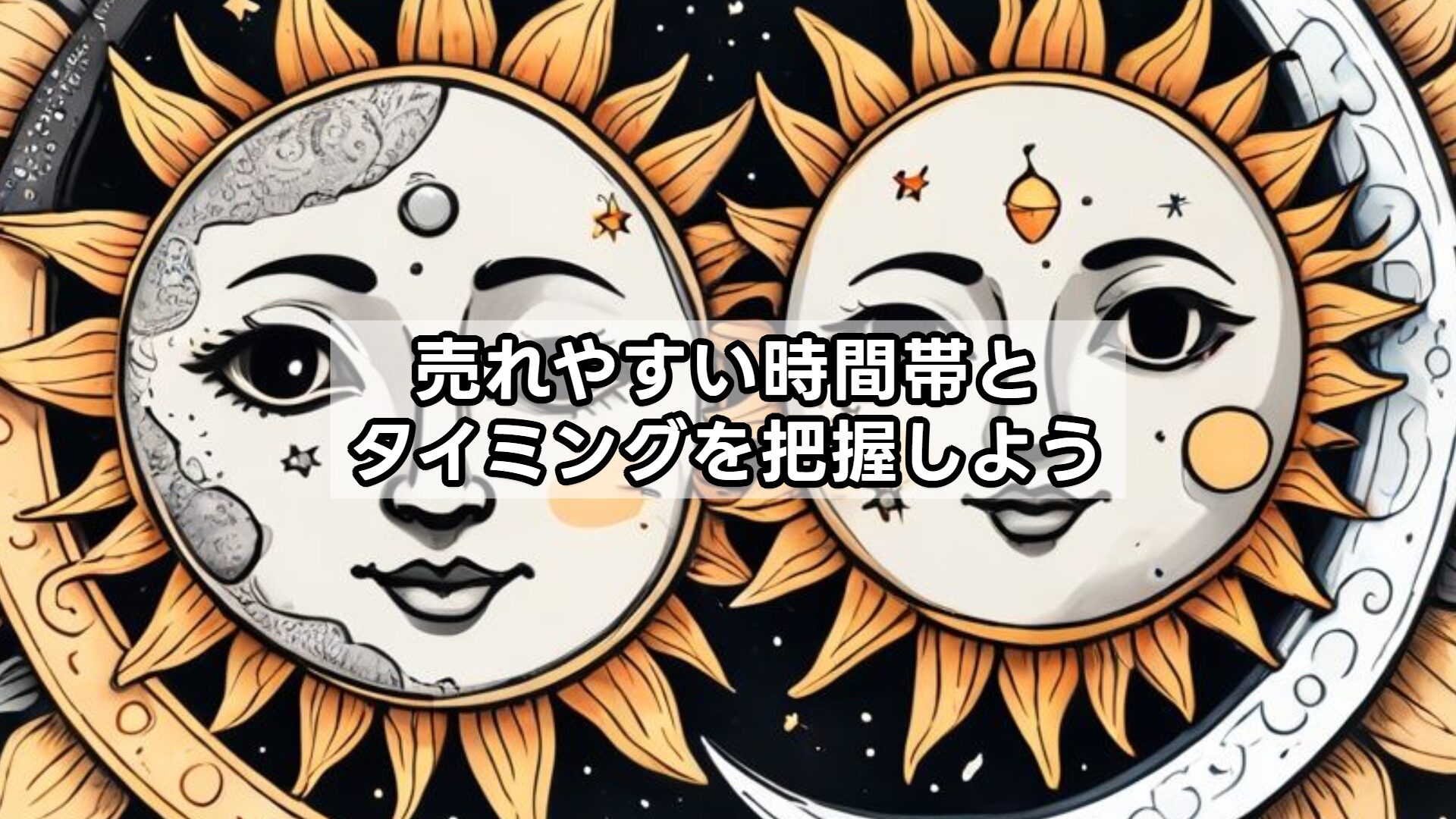 売れやすい時間帯とタイミングを把握しよう