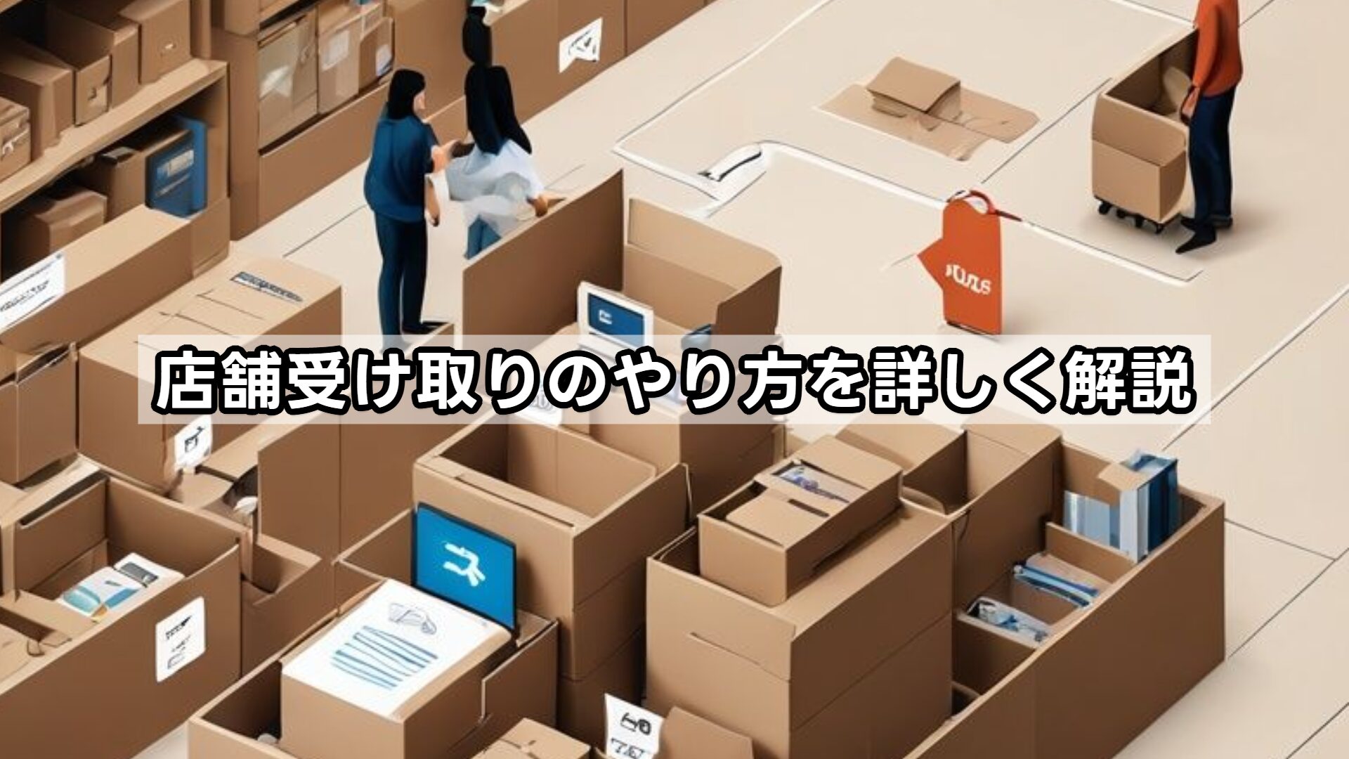 店舗受け取りのやり方を詳しく解説