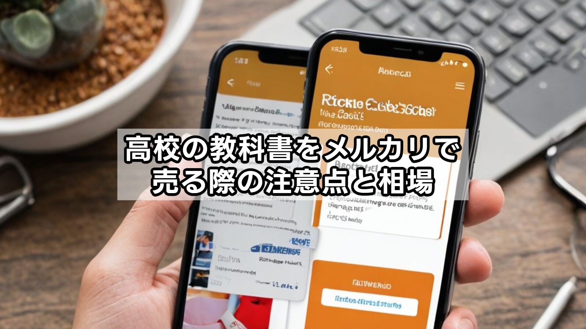 高校の教科書をメルカリで売る際の注意点と相場