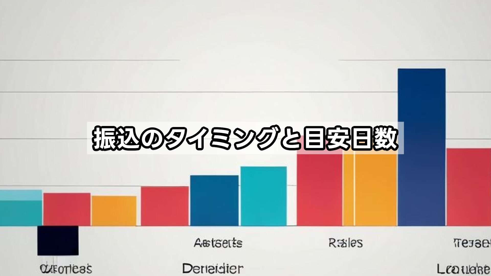 振込のタイミングと目安日数